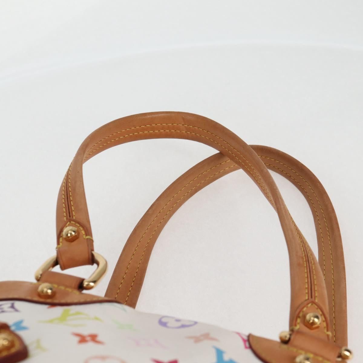 Louis Vuitton LOUIS VUITTON Monogram Multicolor Claudia Hand Bag White Size ONE SIZE - 14 Thumbnail