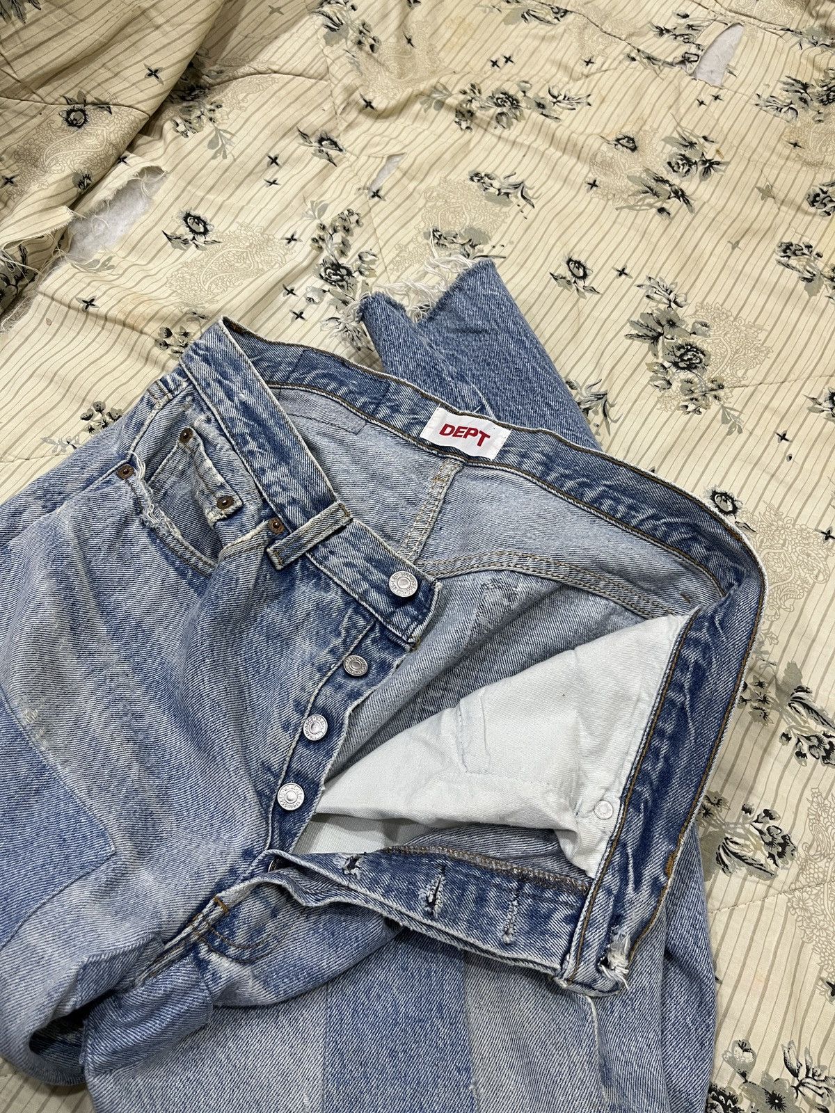 Levi's 🔥🔥🔥RARE LEVIS X DEPT JAPAN DENIM Size US 33 - 12 Thumbnail