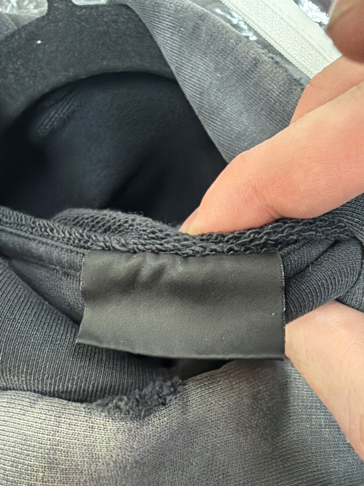 Balenciaga Balenciaga acid wash mini logo hooded sweatshirt grey Size US XS / EU 42 / 0 - 8 Thumbnail