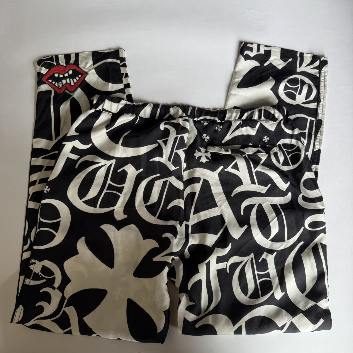 Chrome Hearts Chrome Hearts Matty Boy Silk Pants Size US 33 - 8 Thumbnail