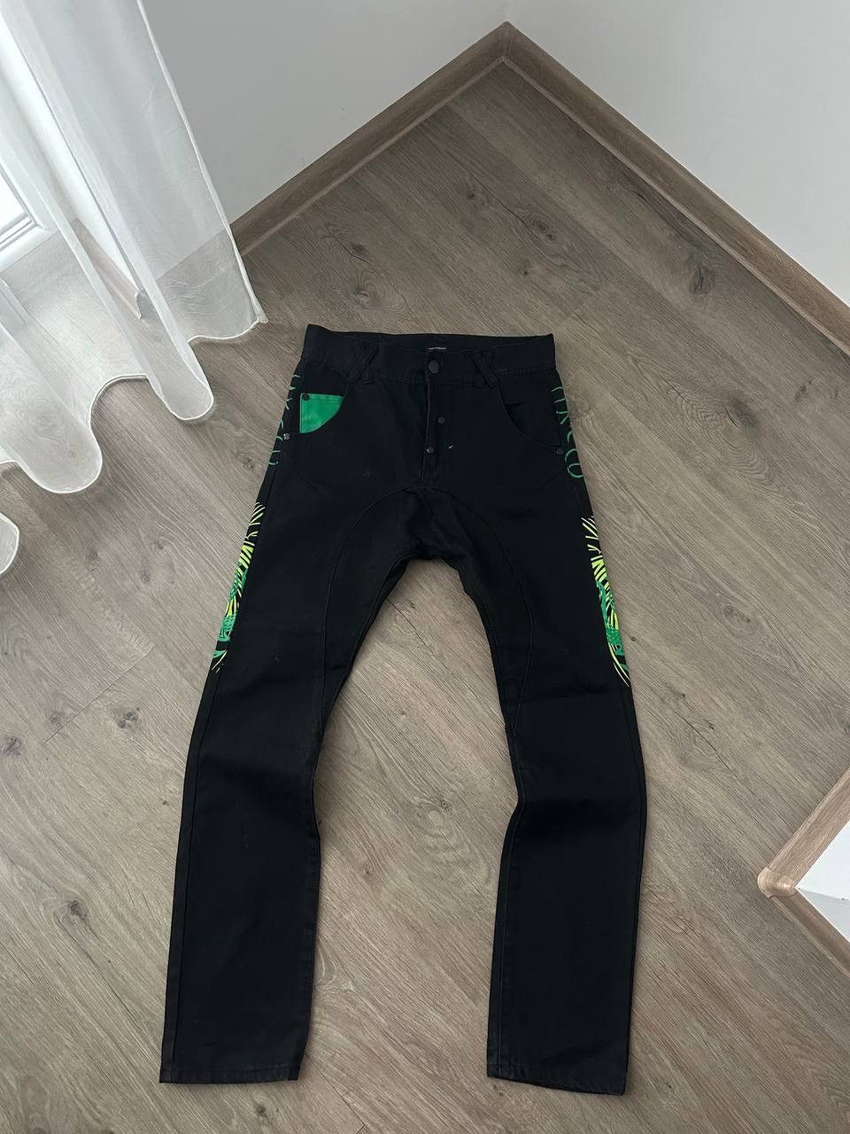 Christian Audigier × Ed Hardy × Vintage Vintage Ed Hardy Christian Audigier Style Pants Size US 30 / EU 46 - 10 Thumbnail