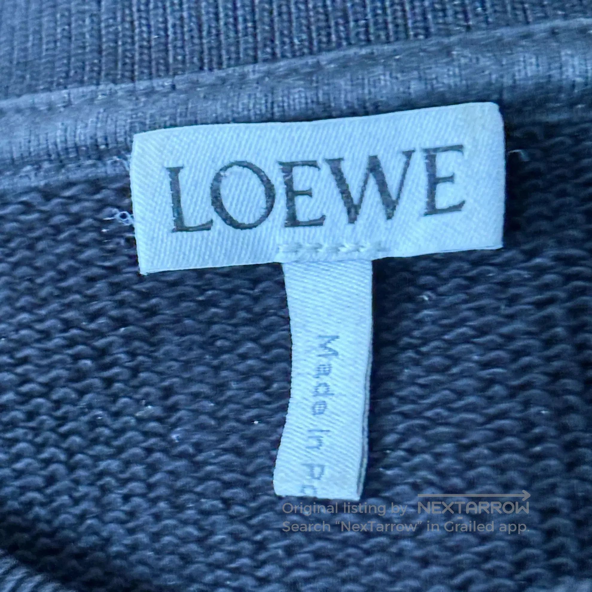 Loewe LOEWE Anagram Embroidery Crewneck Sweatshirt. Size US L / EU 52-54 / 3 - 3 Thumbnail