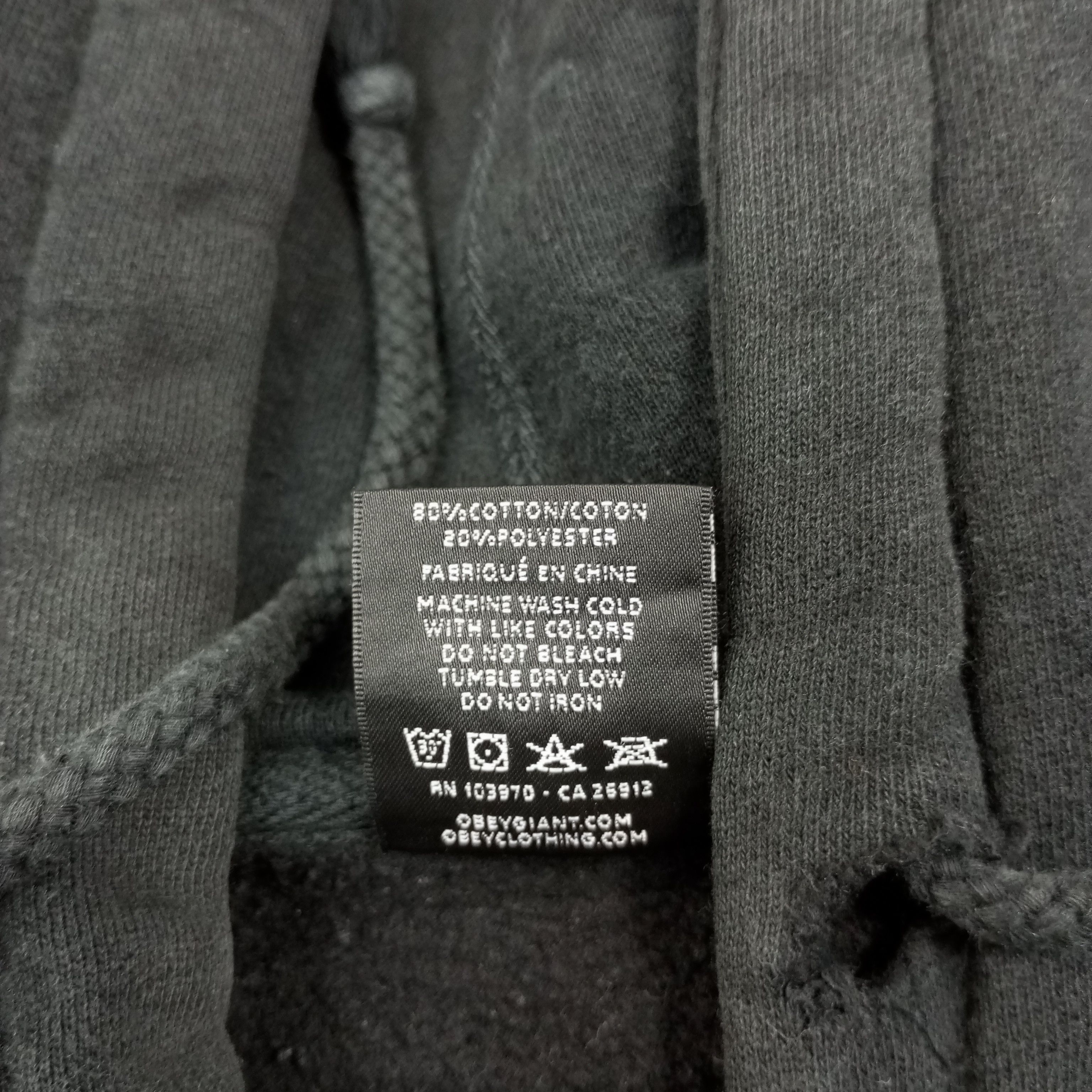 Obey × Vintage Obey Records Streetwear Style Center Design Hoodies Size US XXL / EU 58 / 5 - 7 Thumbnail