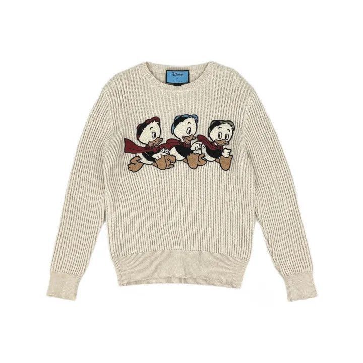 Gucci Gucci Gucci x Disney Cartoon Knit Sweater for Men -2506 Size US XS / EU 42 / 0 - 2 Thumbnail