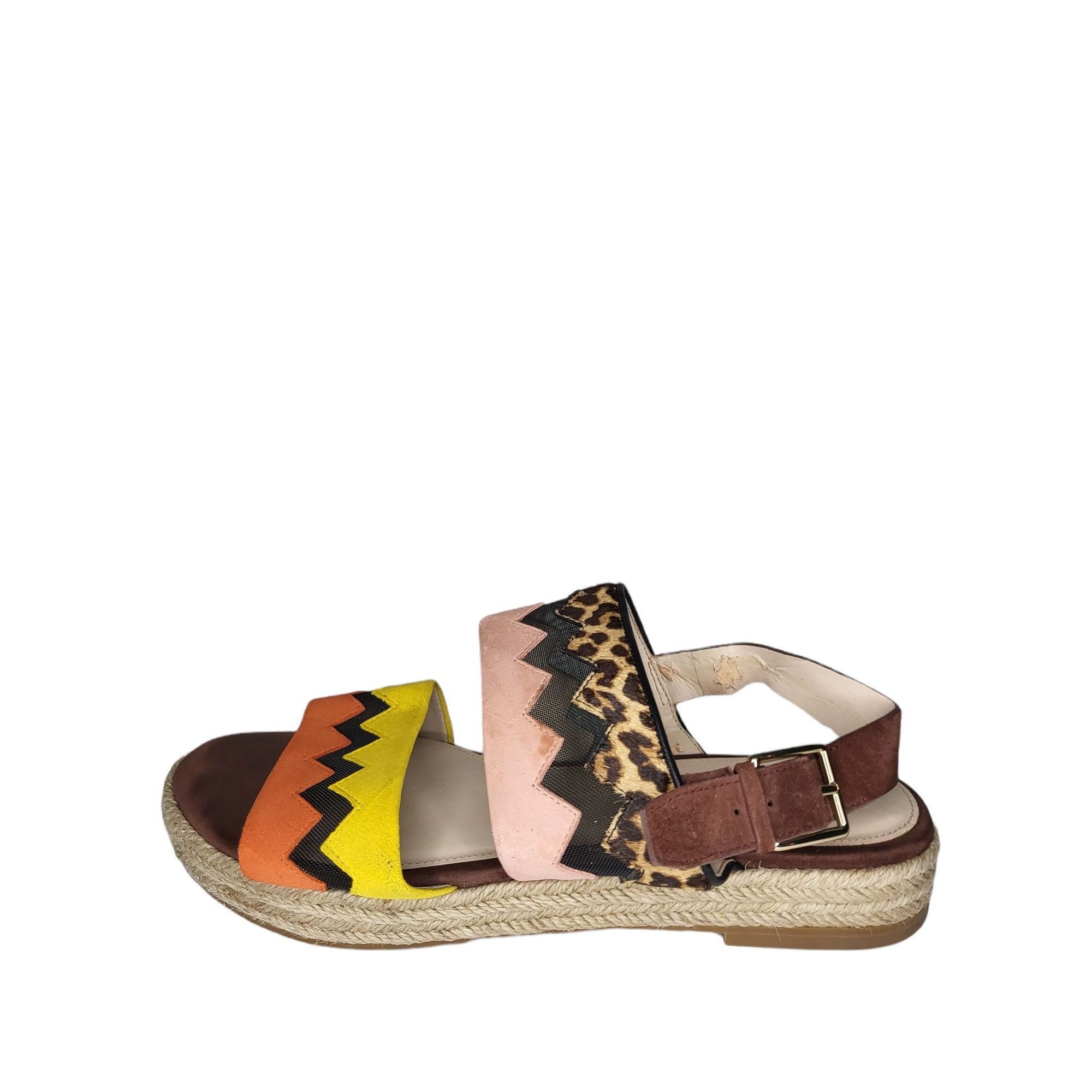 Cole Haan Cole Haan Cloudfeel Espadrille Sandals Women Sz 8 b Flat Mul Size US 8 / IT 38 - 1 Thumbnail