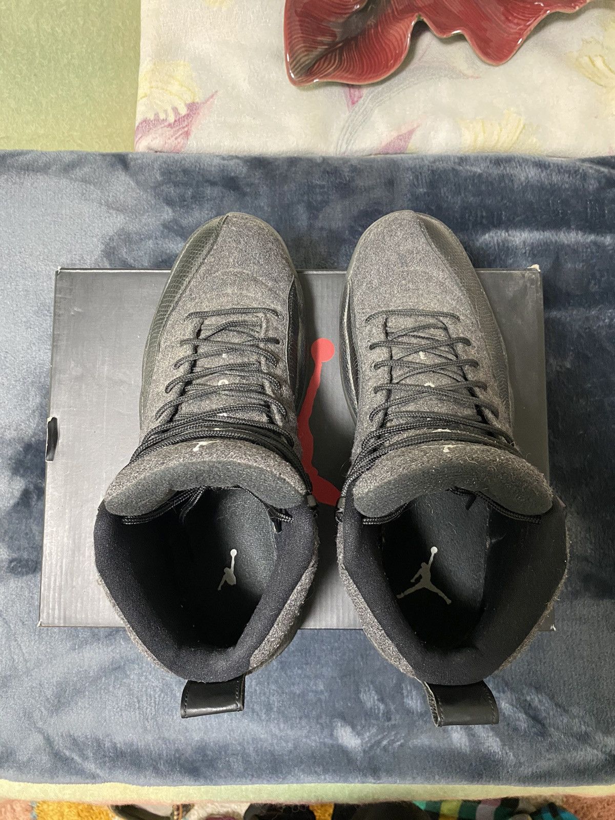 Jordan Brand × Vintage Air Jordan 12 Wool Size US 10 / EU 43 - 7 Thumbnail