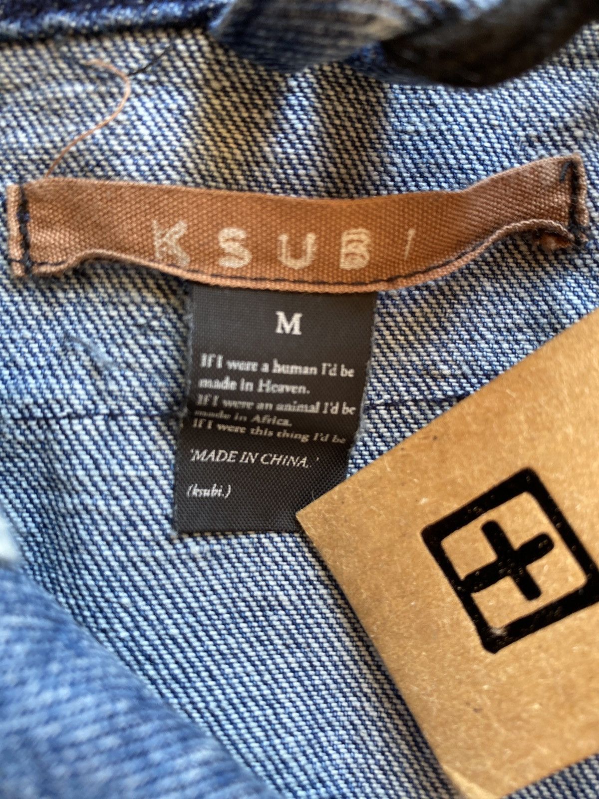Ksubi Ksubi Distressed Classic Denim Jacket Size US M / EU 48-50 / 2 - 4 Thumbnail