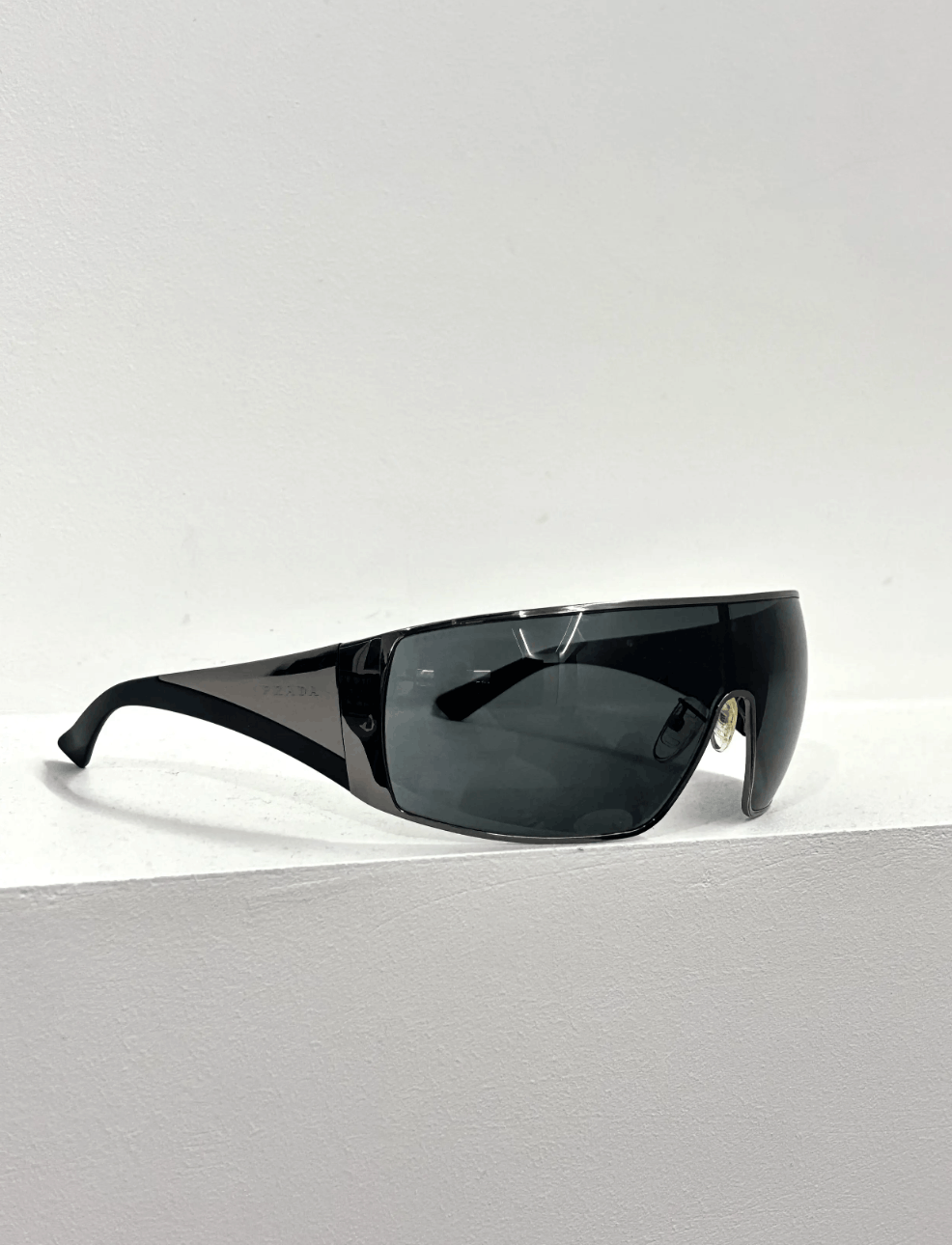 Prada PRADA Sunglasses Star SPR Sport Symbol Wrap Shield Mask Size ONE SIZE - 2 Thumbnail