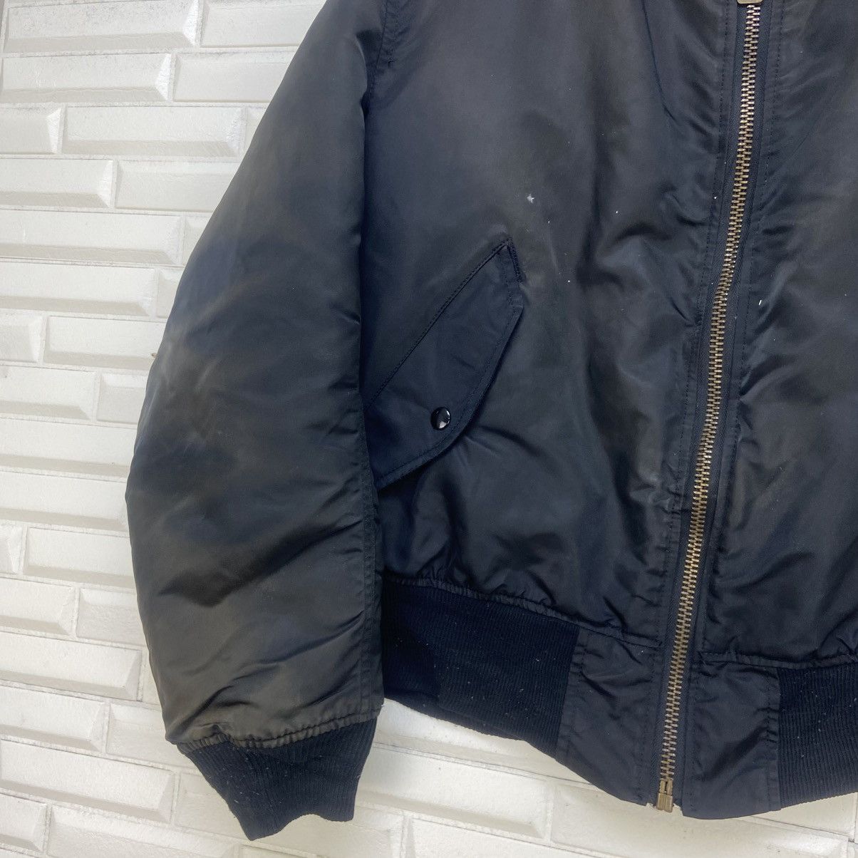 Alpha Industries Vintage Alpha Industries USAF Flight Bomber MA-1 Jacket Size US L / EU 52-54 / 3 - 4 Thumbnail