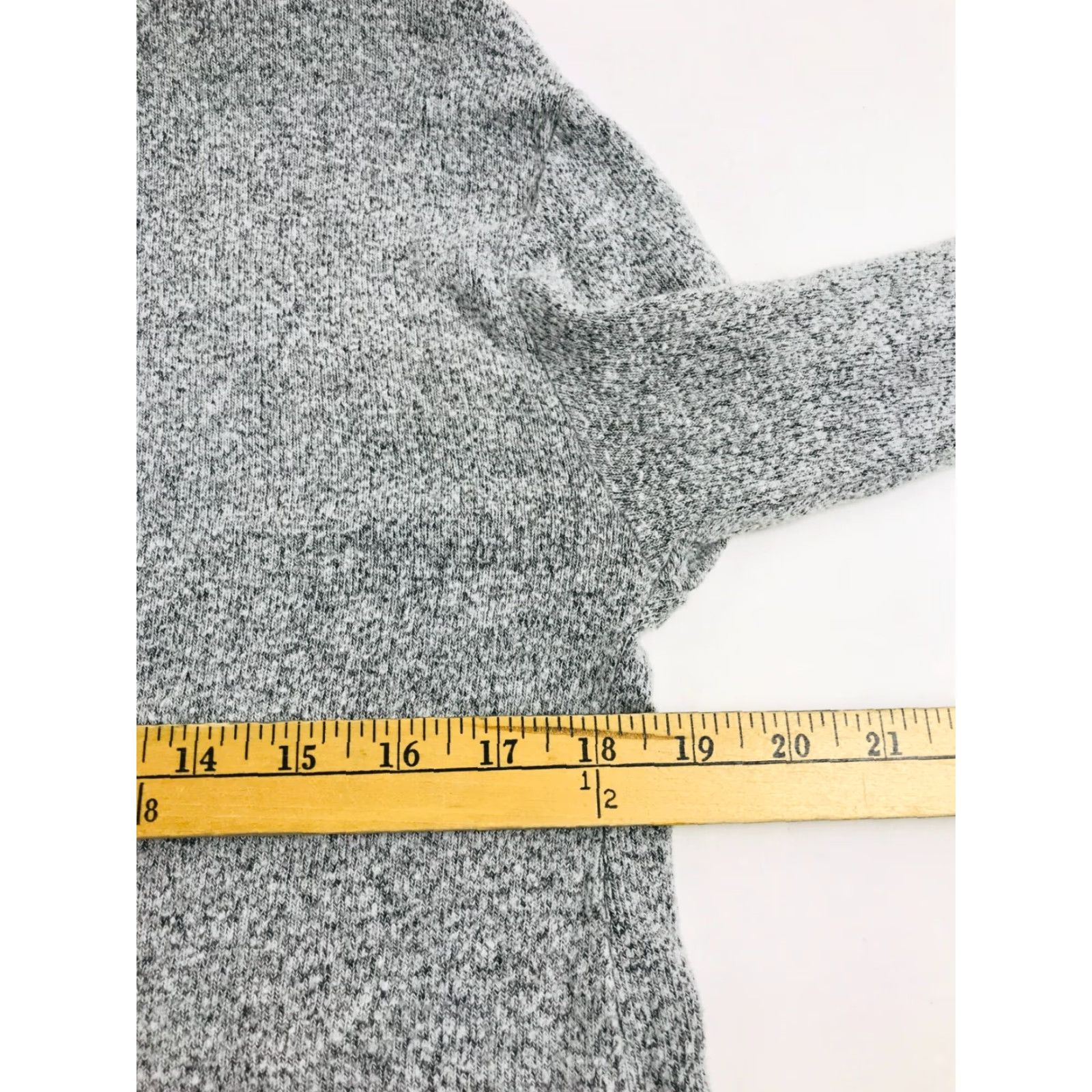 Vintage Simply Vera Vera Wang Sweater Women's Small Gray Black Oversized Tie Front Size S / US 4 / IT 40 - 4 Thumbnail