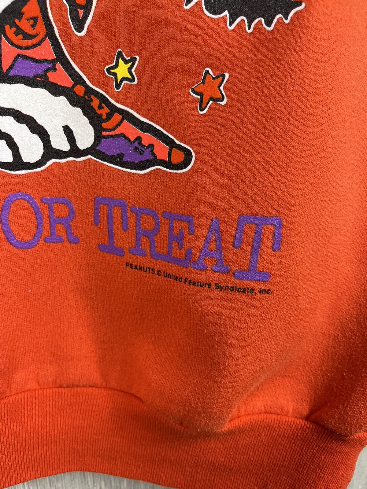 Peanuts × Vintage Vintage 80s Peanuts Joe trick or treat sweatshirt Halloween Size US M / EU 48-50 / 2 - 10 Thumbnail