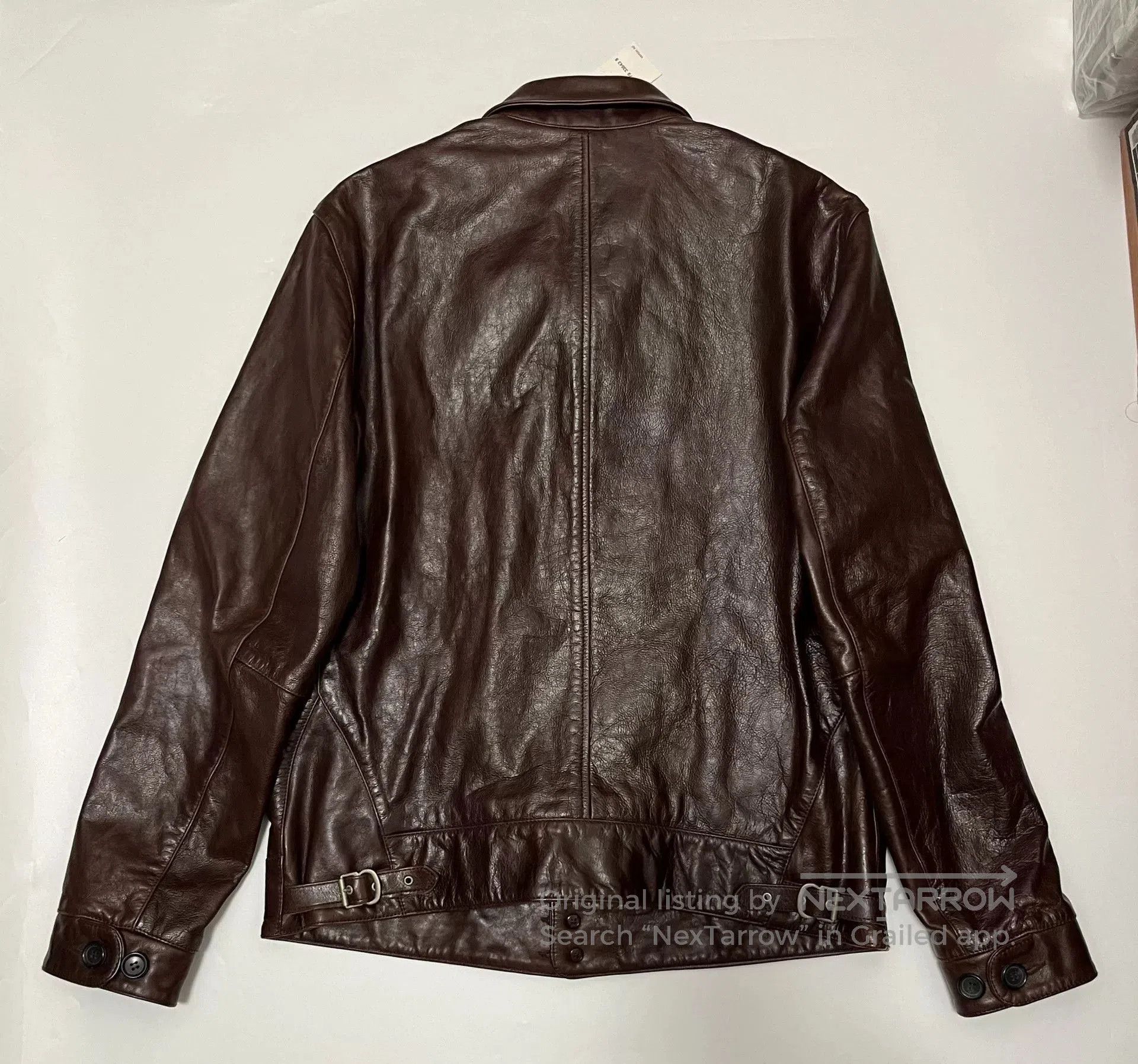 Levi's Vintage Clothing levi's leather jacket lvc einstein style. Size US M / EU 48-50 / 2 - 6 Thumbnail