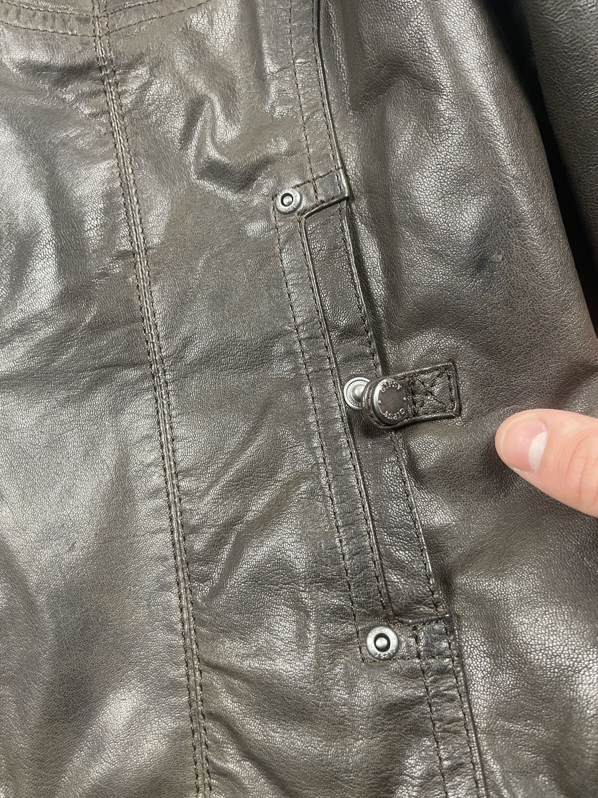 Gypsy Vintage Gipsy avant-garde leather jacket Japanese style Size XL / US 12-14 / IT 48-50 - 4 Thumbnail