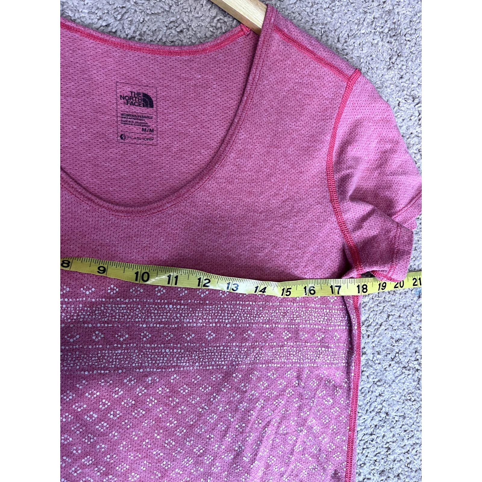 The North Face Red Women's The North Face T-Shirt M Size M / US 6-8 / IT 42-44 - 3 Thumbnail