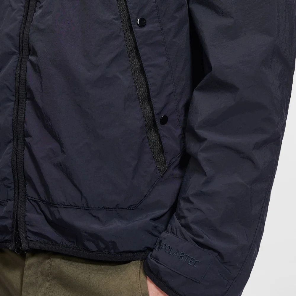 C.P. Company o1y1224 Logo Hooded Jacket in Midnight Blue Size US S / EU 44-46 / 1 - 6 Thumbnail