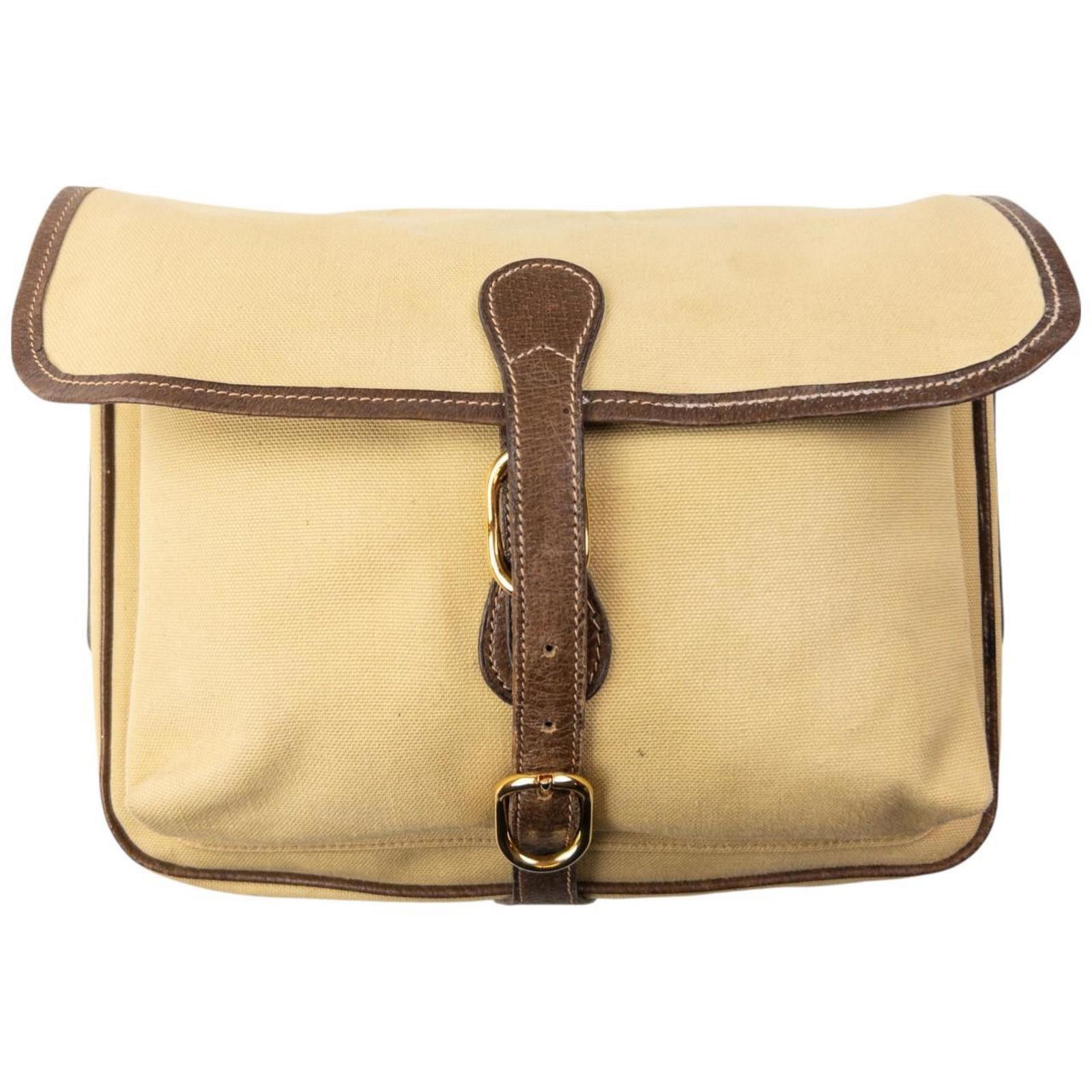 Vintage Gucci Crossbody Bag in Yellow, Women's