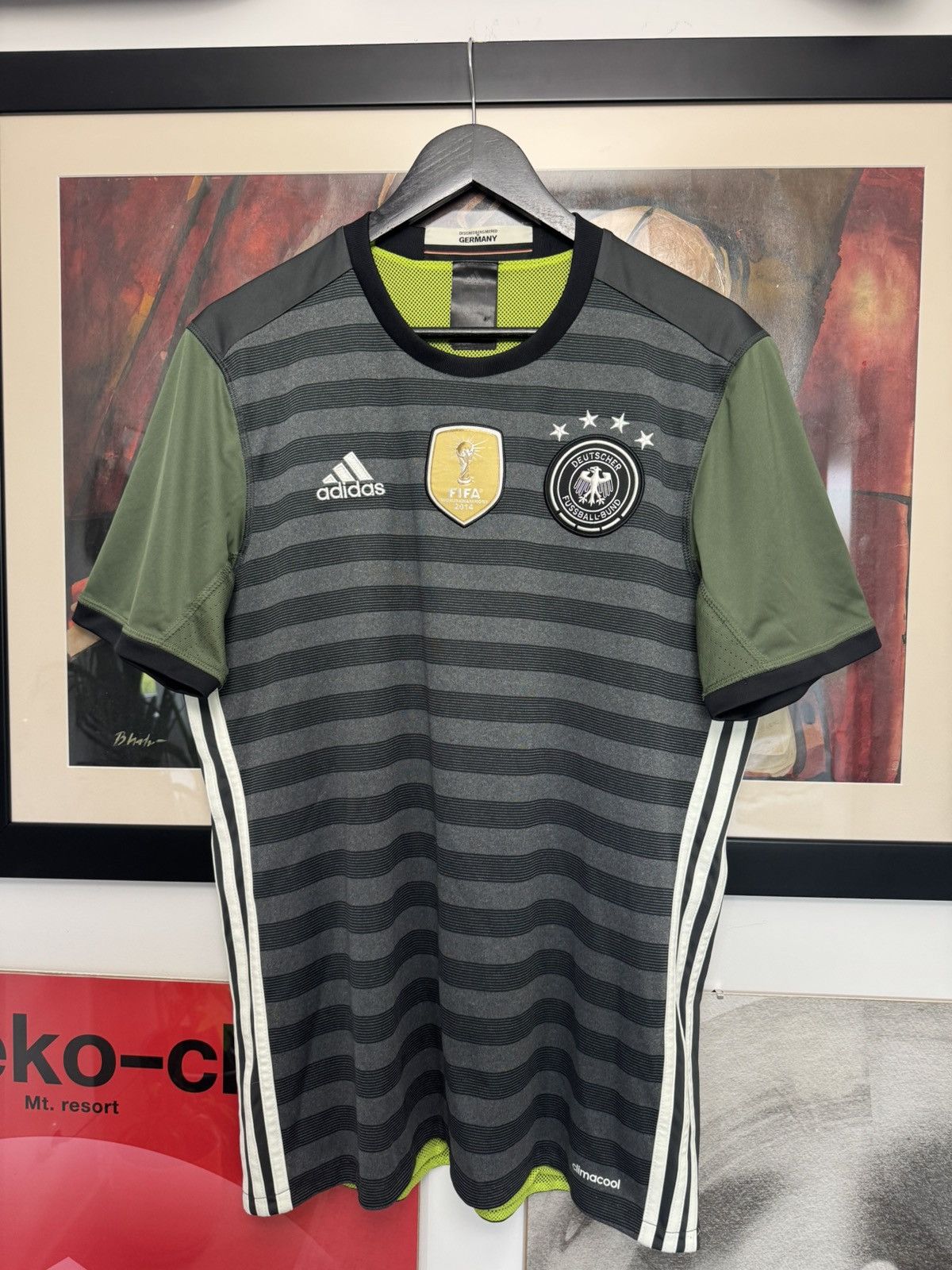 Adidas Adidas Germany FIFA 2014 Reversible Soccer Jersey Kit Warmup Size US L / EU 52-54 / 3 - 1 Thumbnail