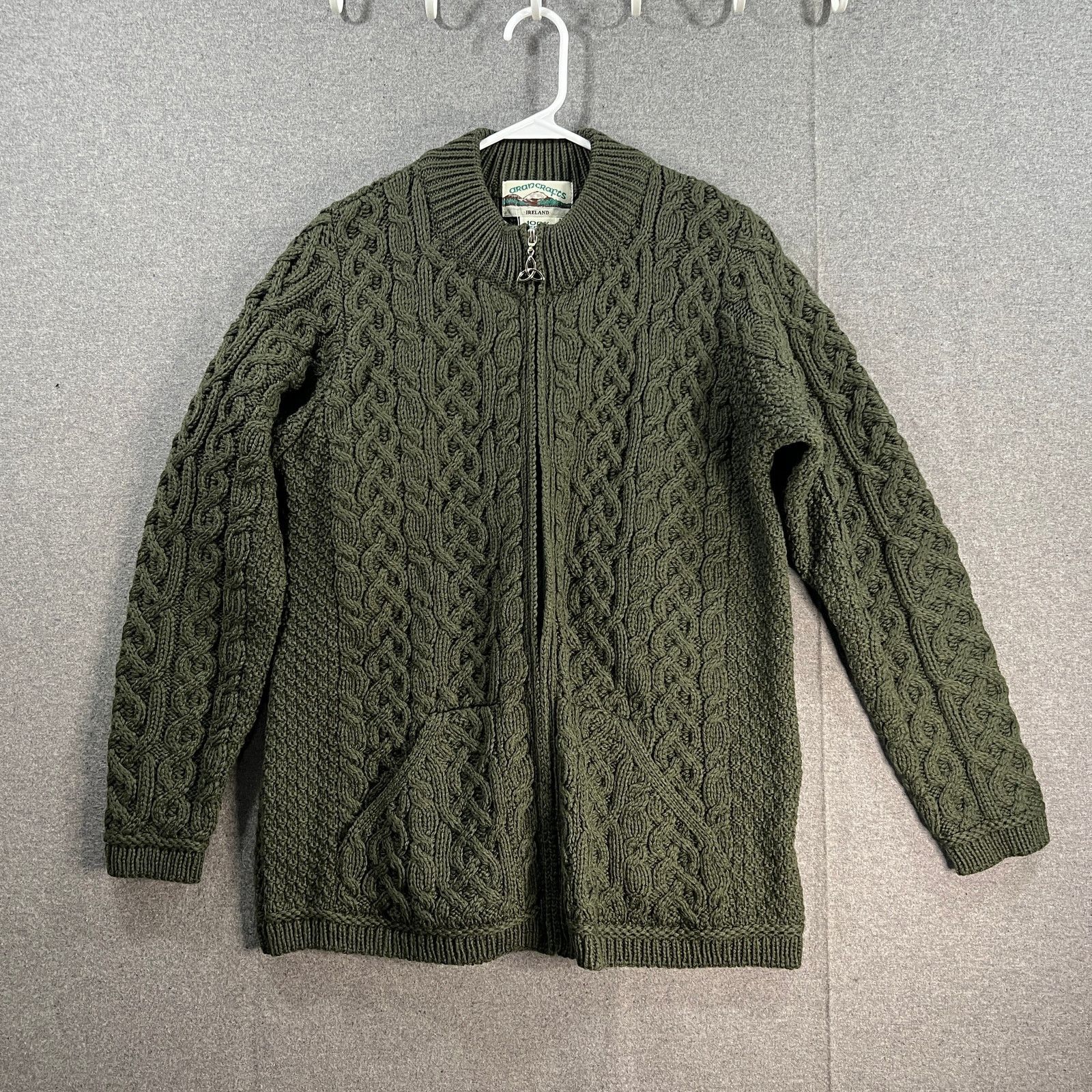 Aran Crafts Aran Craft Merino Wool Women's Sweater Size M / US 6-8 / IT 42-44 - 1 Thumbnail
