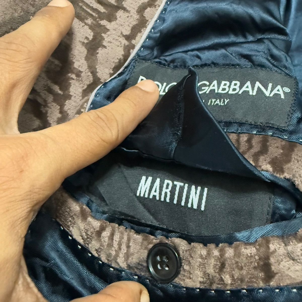 Dolce & Gabbana Dolce & Gabbana Double Breasted Casual Jacket Size US M / EU 48-50 / 2 - 7 Thumbnail