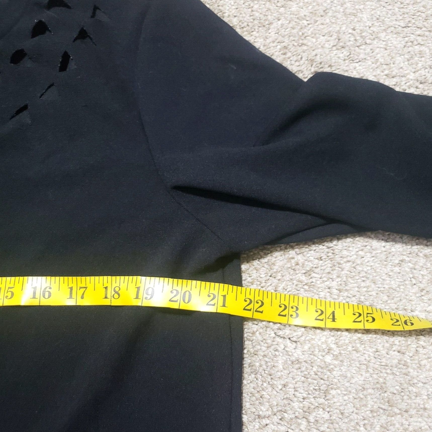 Shein SheIn Shirt Long Sleeve Solid Black 2XL Womens Adult Fall Winter Summer Spring 2XL Shirt Women's Black Long Sleeve Solid | 2XL Size XXL / US 16-18 / IT 52-54 - 5 Thumbnail