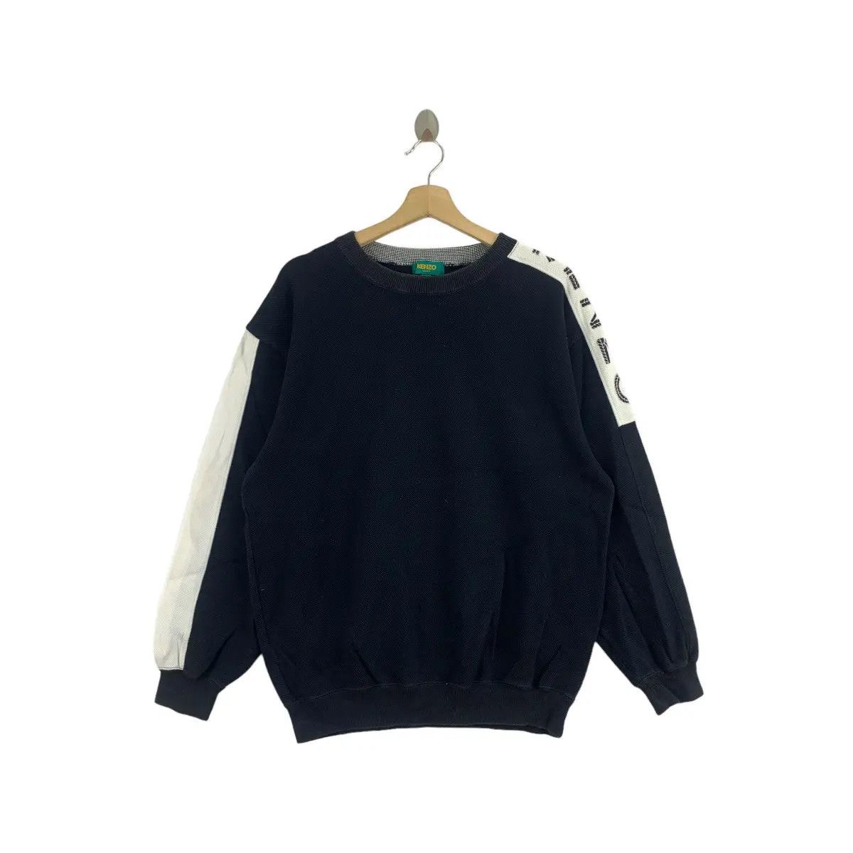 Kenzo Vintage KENZO PARIS GOLF Collection Side Tape Sweatshirt Size XL / US 12-14 / IT 48-50 - 1 Thumbnail