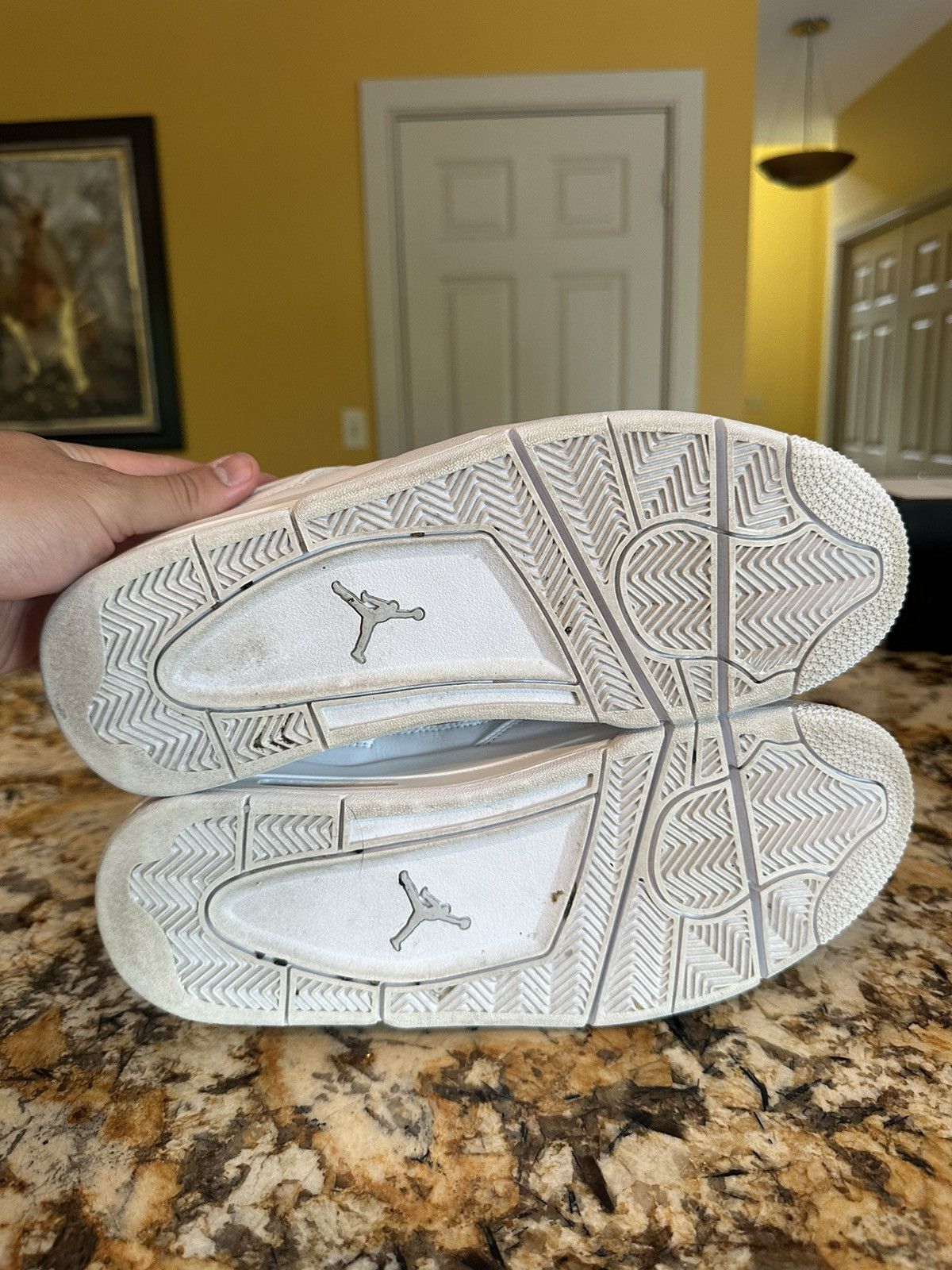 Jordan Brand × Nike Air Jordan 4 Retro Pure Money Size US 10.5 / EU 43-44 - 5 Thumbnail