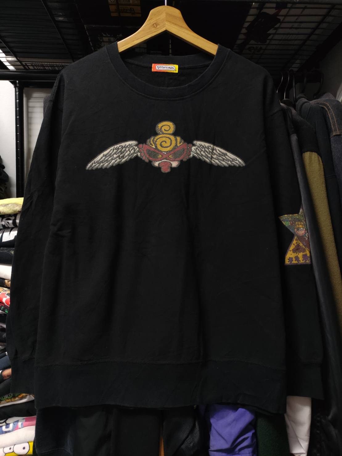 Hysteric Glamour Vtg 00's Hysteric Mini " Wild child San Francisco " Sweaters Size US M / EU 48-50 / 2 - 1 Thumbnail