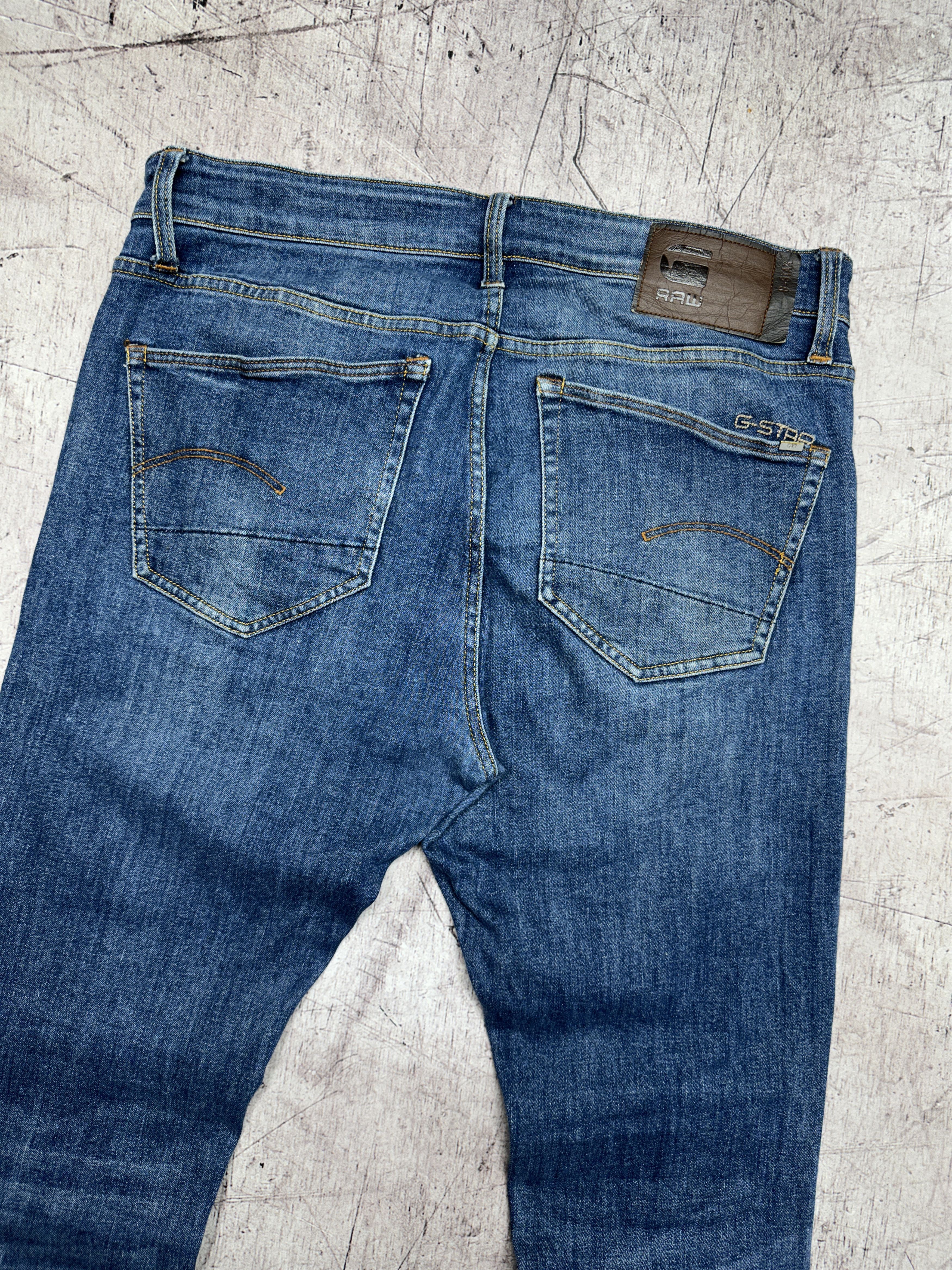G-Star G Star Raw Mens 3301 Slim Denim Pants Jeans Size US 33 - 7 Thumbnail