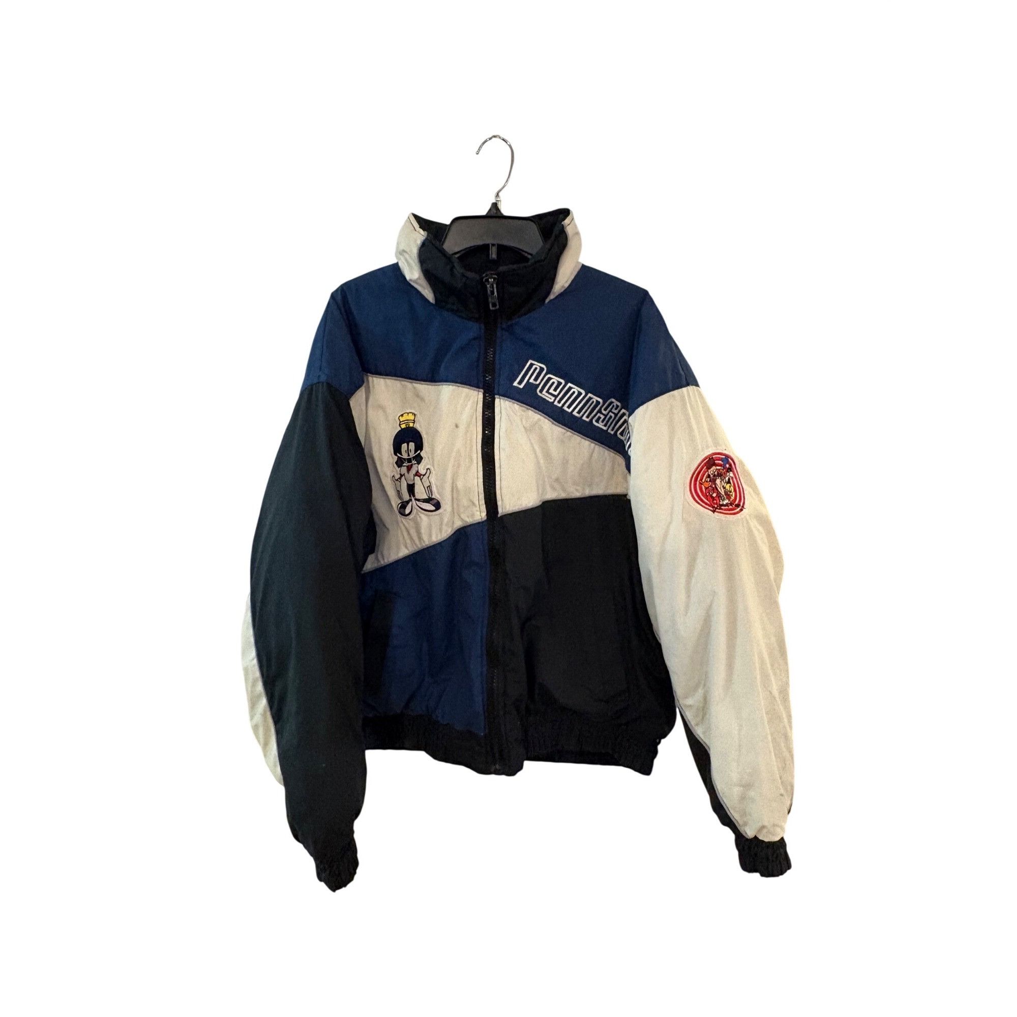 Other Rare Vintage 90’s Penn State Looney Tunes Zip Up Down Jacket Size US XL / EU 56 / 4 - 1 Thumbnail
