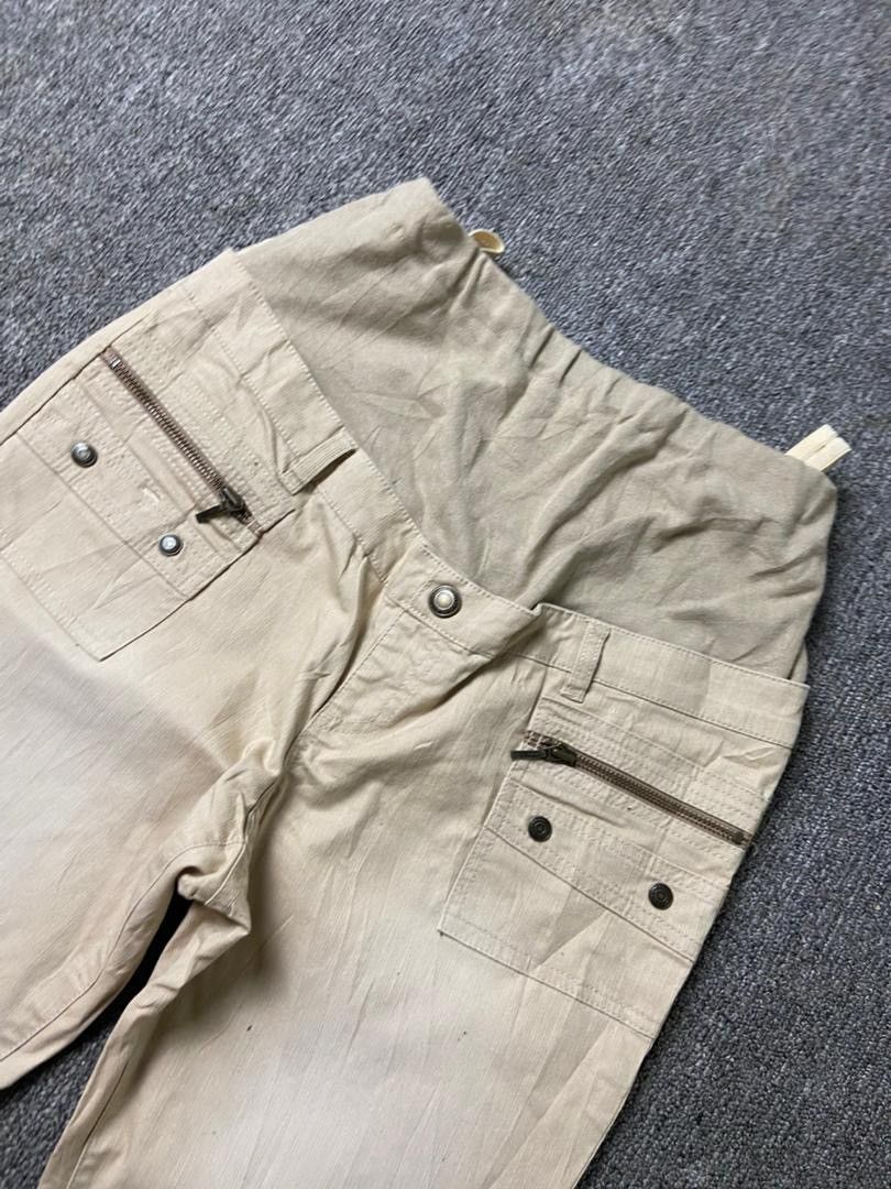 Japanese Brand A.I.N Japanese Brand High Rise Waist Flare Pants (184) Size 36" / US 14 / IT 50 - 9 Thumbnail