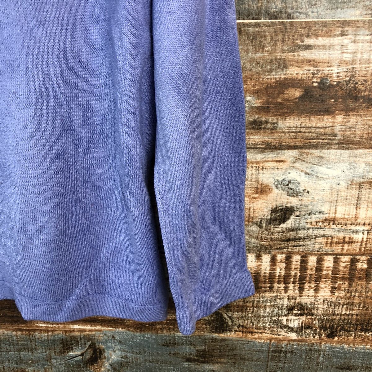 Homespun Knitwear × Japanese Brand Lustaro Regaro Purple Knitwear #A2218 Size M / US 6-8 / IT 42-44 - 18 Thumbnail