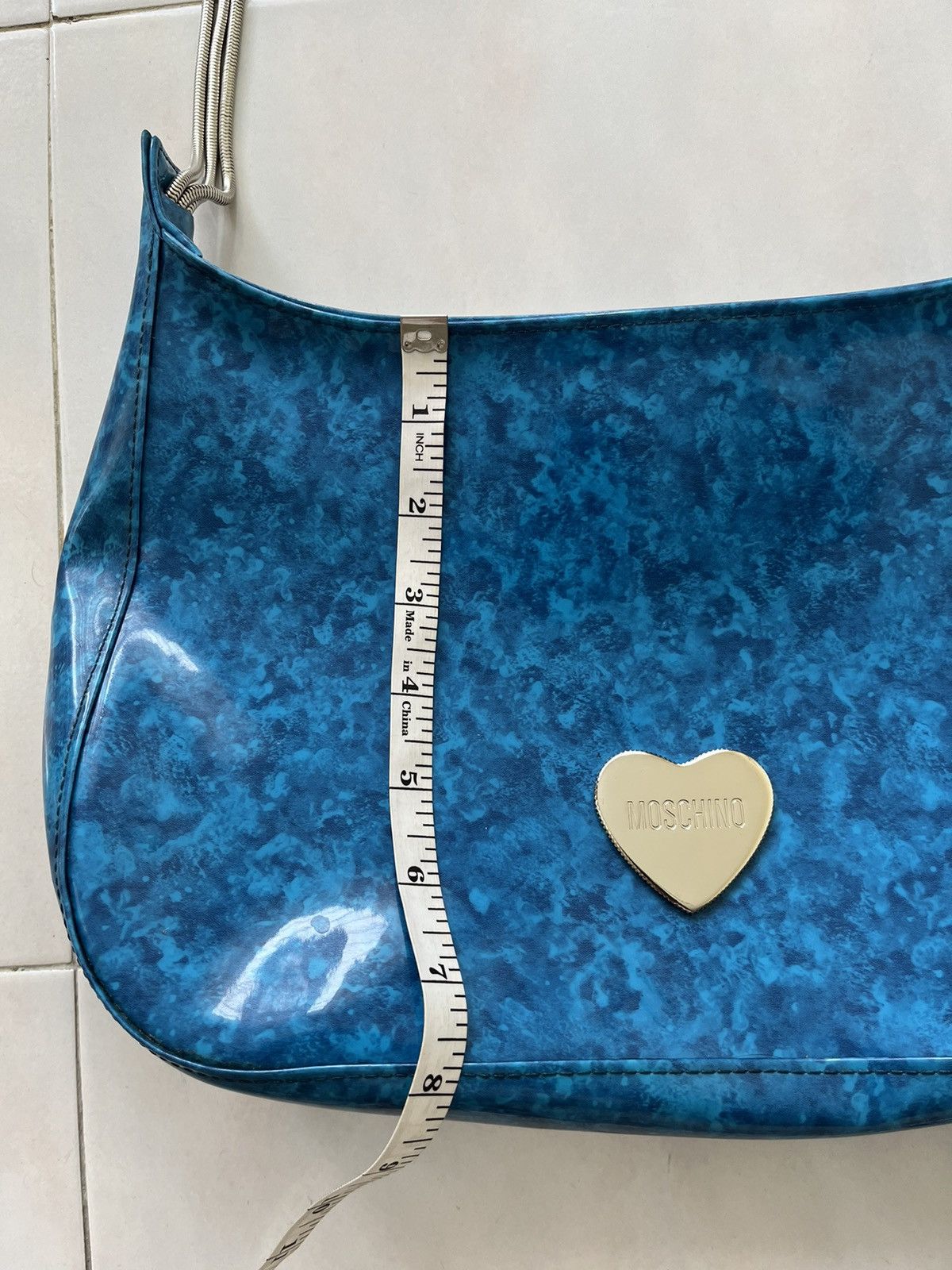 Love Moschino × Moschino Moschino Chain Handbag 🌊 Size ONE SIZE - 12 Thumbnail