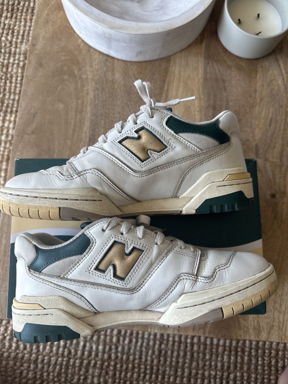 Aime Leon Dore Aime Leon Dore Green/Yellow 550 Size 9 Size US 9 / EU 42 - 2 Thumbnail