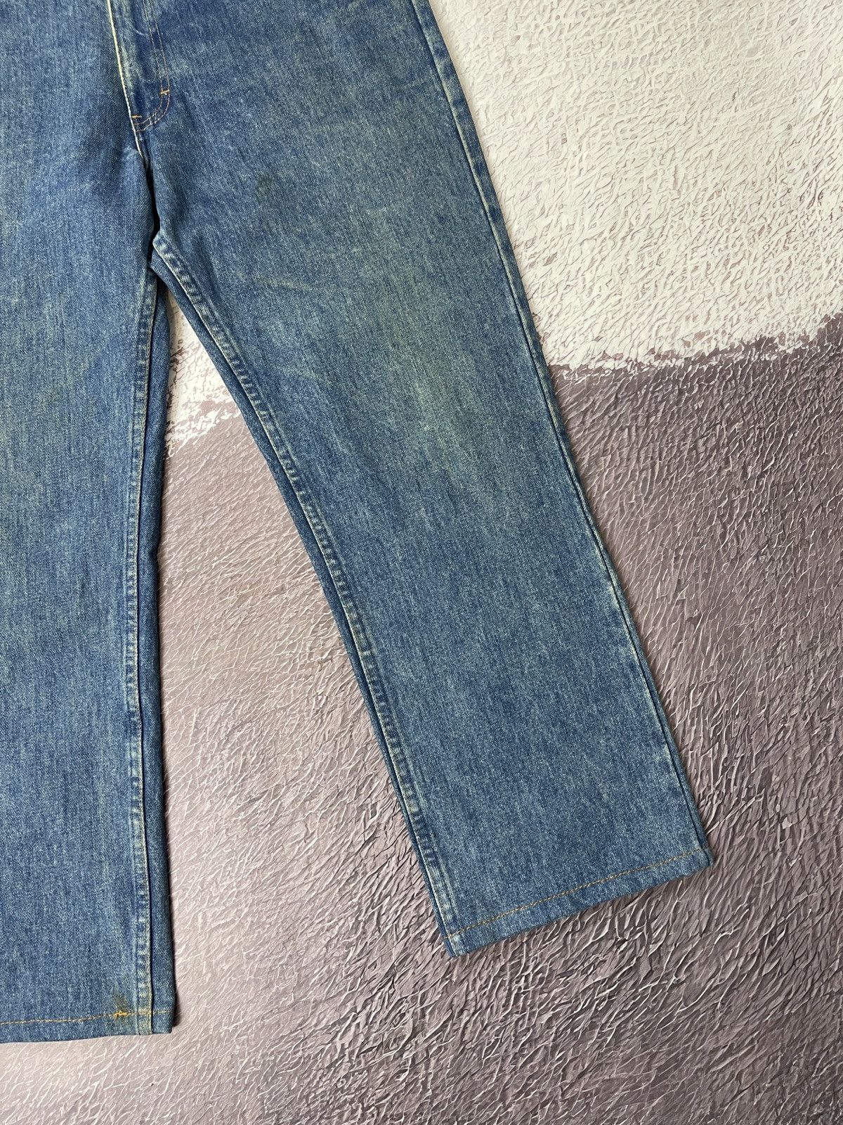 Polo Ralph Lauren Polo Ralph Lauren vintage made in USA faded denim jeans Size US 35 - 5 Thumbnail