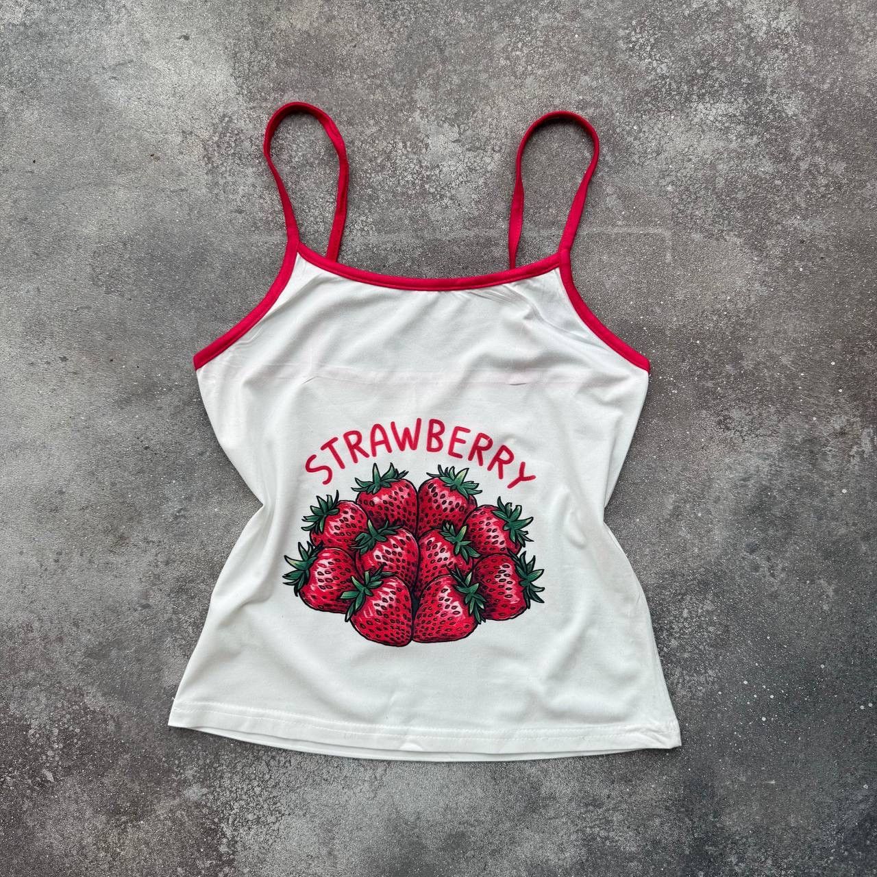 Vintage Super Sexy Y2K Glamour Grunge Vintage Tank Top Size M / US 6-8 / IT 42-44 - 1 Thumbnail