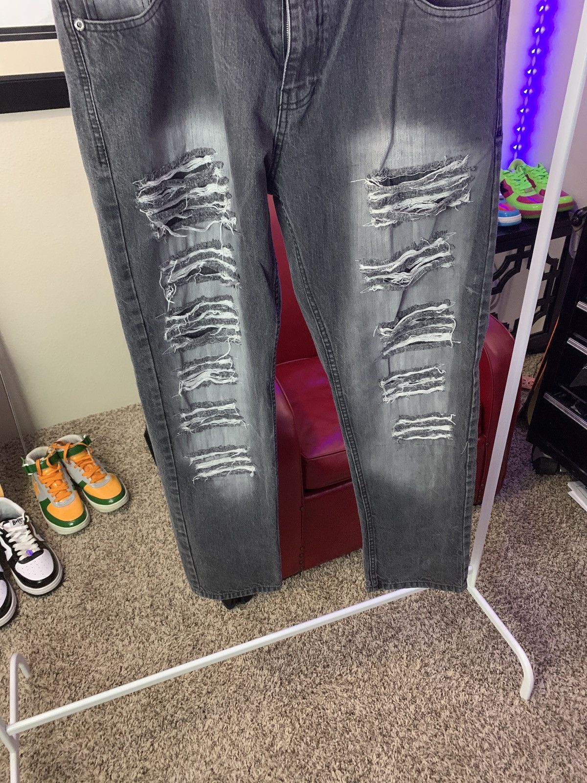 Southpole Vintage Southpole Mens Distressed Denim Jeans Size US 36 / EU 52 - 1 Thumbnail