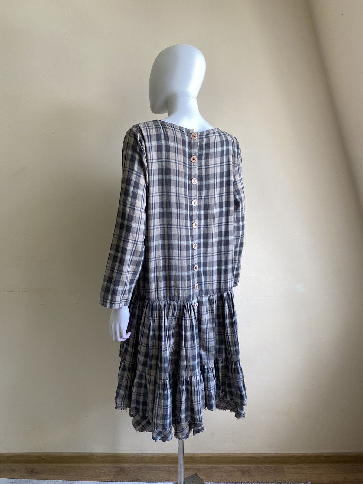 Other Ewa i Walla Womens Multicolor Plaid Knee Length Dress Size M Size M / US 6-8 / IT 42-44 - 9 Thumbnail