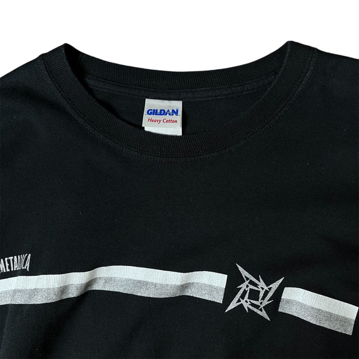 Band Tees Metallica “Reload” Stripe Long Sleeve Tee – Official Size US XL / EU 56 / 4 - 4 Thumbnail