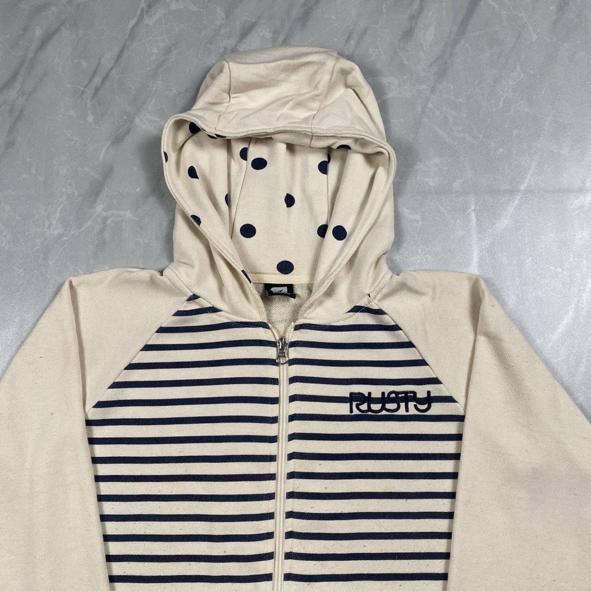Rusty Rusty Surfwear Polkadot Zip Up Size M / US 6-8 / IT 42-44 - 3 Thumbnail