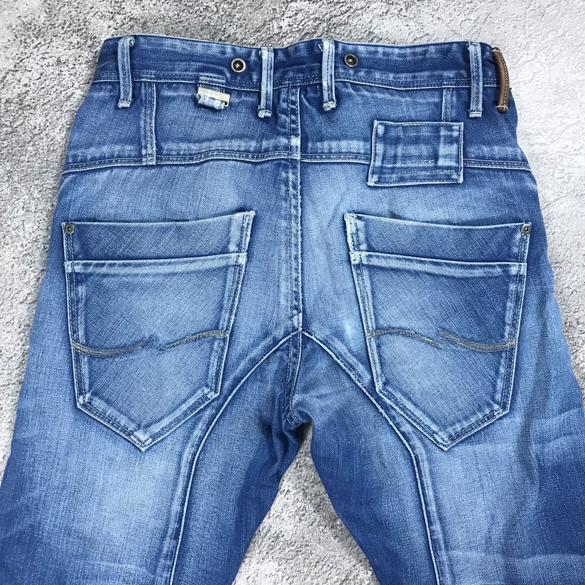 Vintage Vintage 90s Baggy Distressed Jeans Grunge Skate Thrashed 29 Size US 29 - 5 Thumbnail