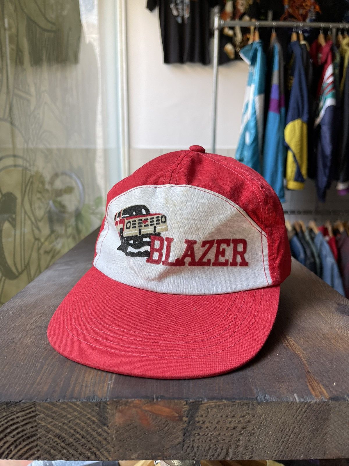 Vintage Chevrolet Blazer 80s hat Size ONE SIZE - 1 Thumbnail