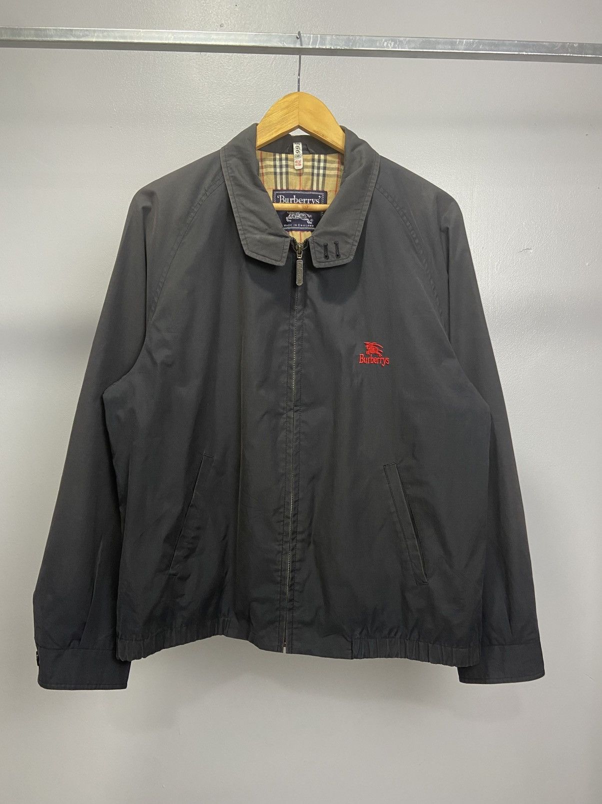 Vintage 1970s Mens Burberry Prorsum Commuter Rain Coat Sz L