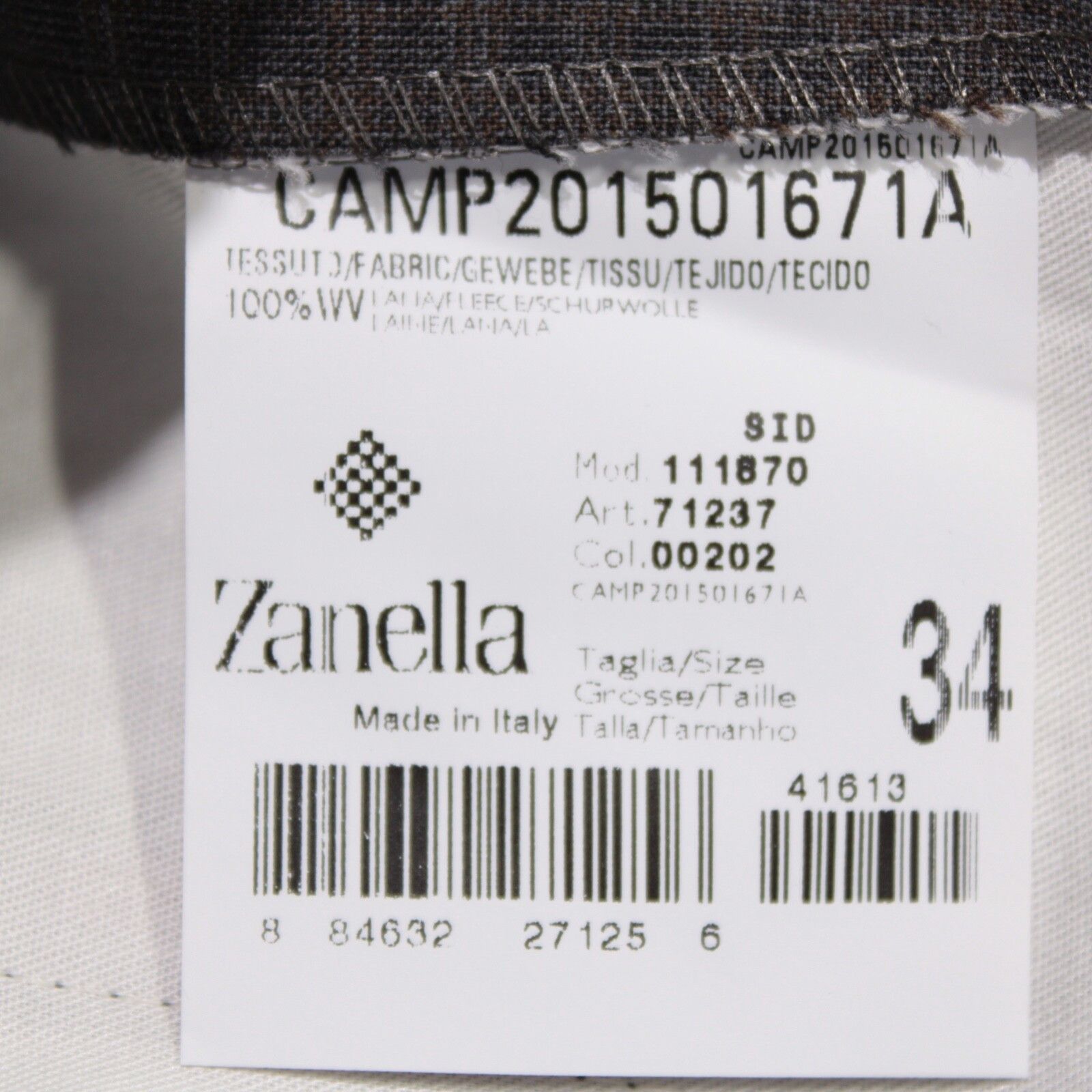 Zanella Zanella New with tags Dress Pants Size 34 US In Gray Size US 34 / EU 50 - 5 Thumbnail