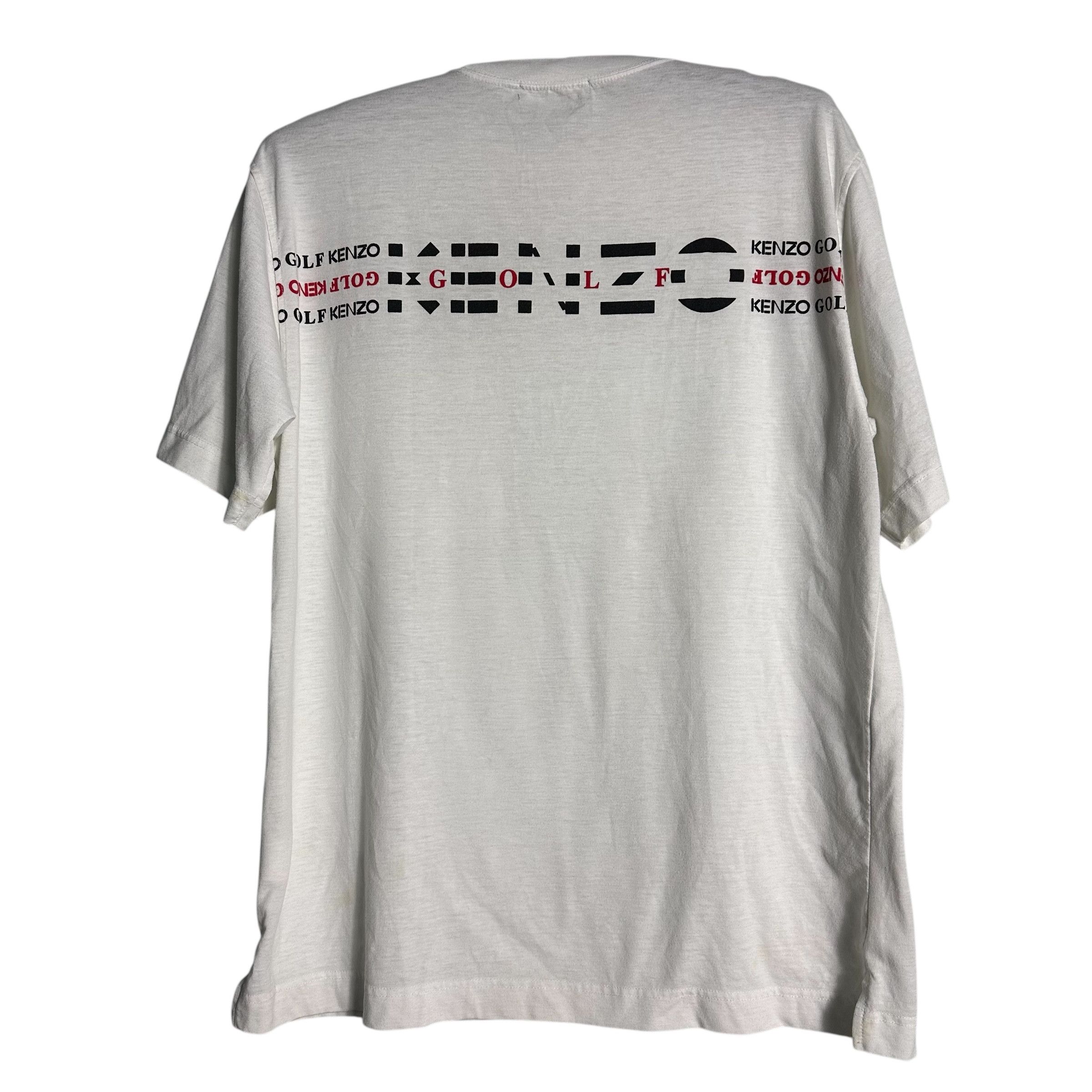 Japanese Brand × Kenzo × Vintage 🔥RARE🔥Vintage Kenzo Golf Single Pocket OVP T-shirt Size US M / EU 48-50 / 2 - 1 Thumbnail