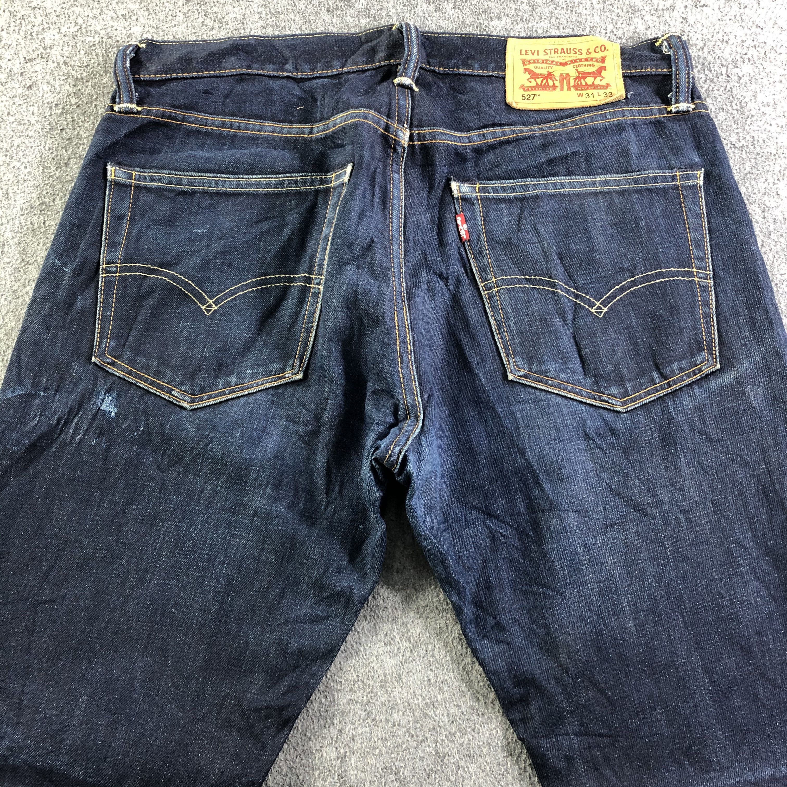 Levi's Vintage Blue Wash Levis 527 Jeans-J4005 Size US 34 / EU 50 - 4 Thumbnail