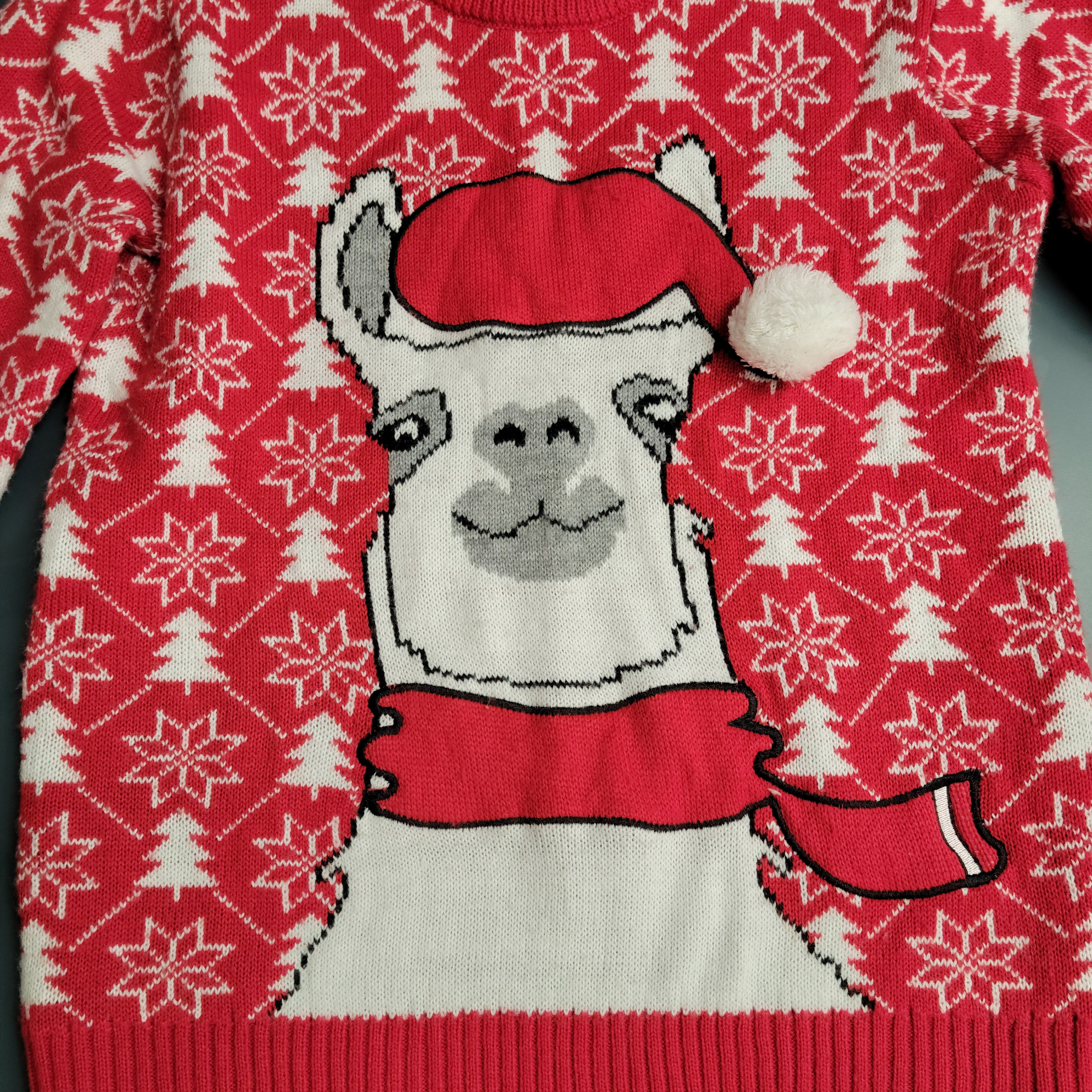 NBDN Nobrandedon Llama Lovers Ugly Christmas Sweater Winner Size M / US 6-8 / IT 42-44 - 2 Thumbnail