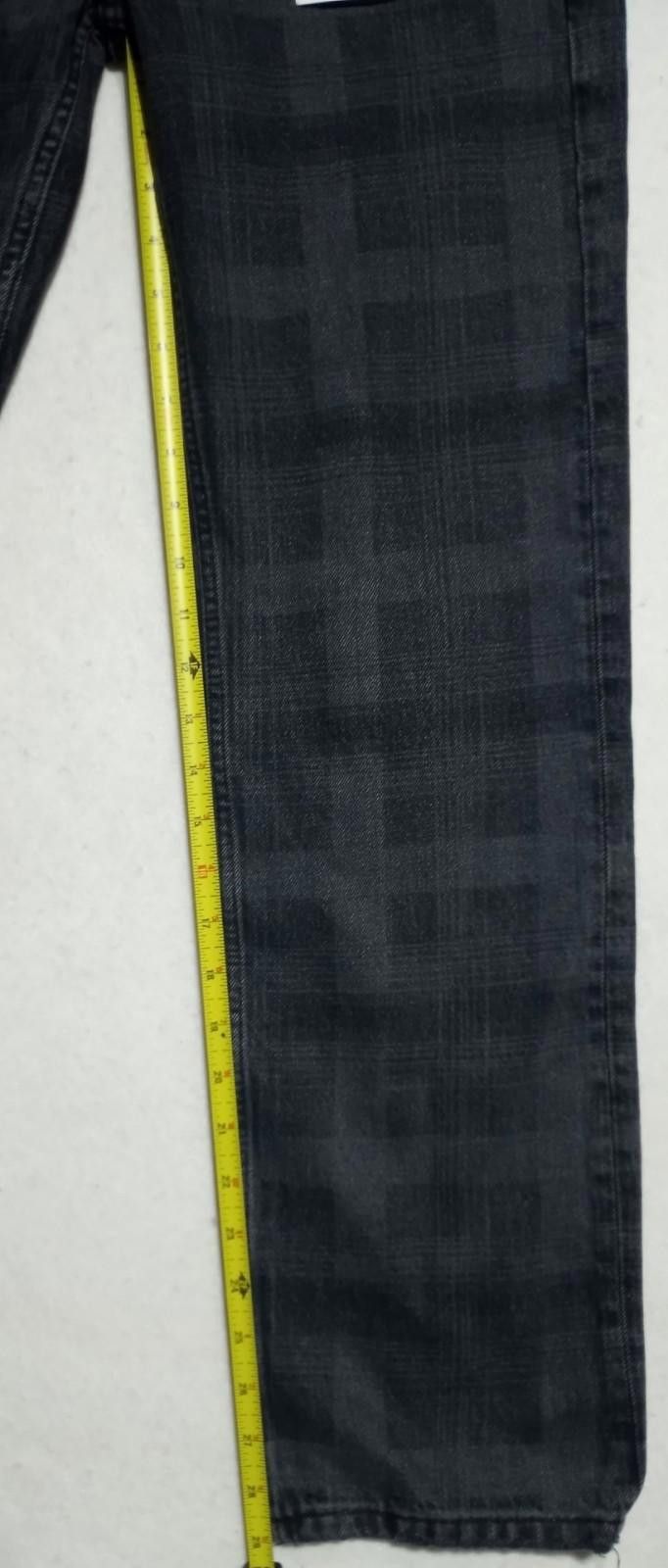 Zara Zara Women’s Black Grey Patterned Jeans Size 6 NWT Slim Fit Size 28" / US 6 / IT 42 - 4 Thumbnail