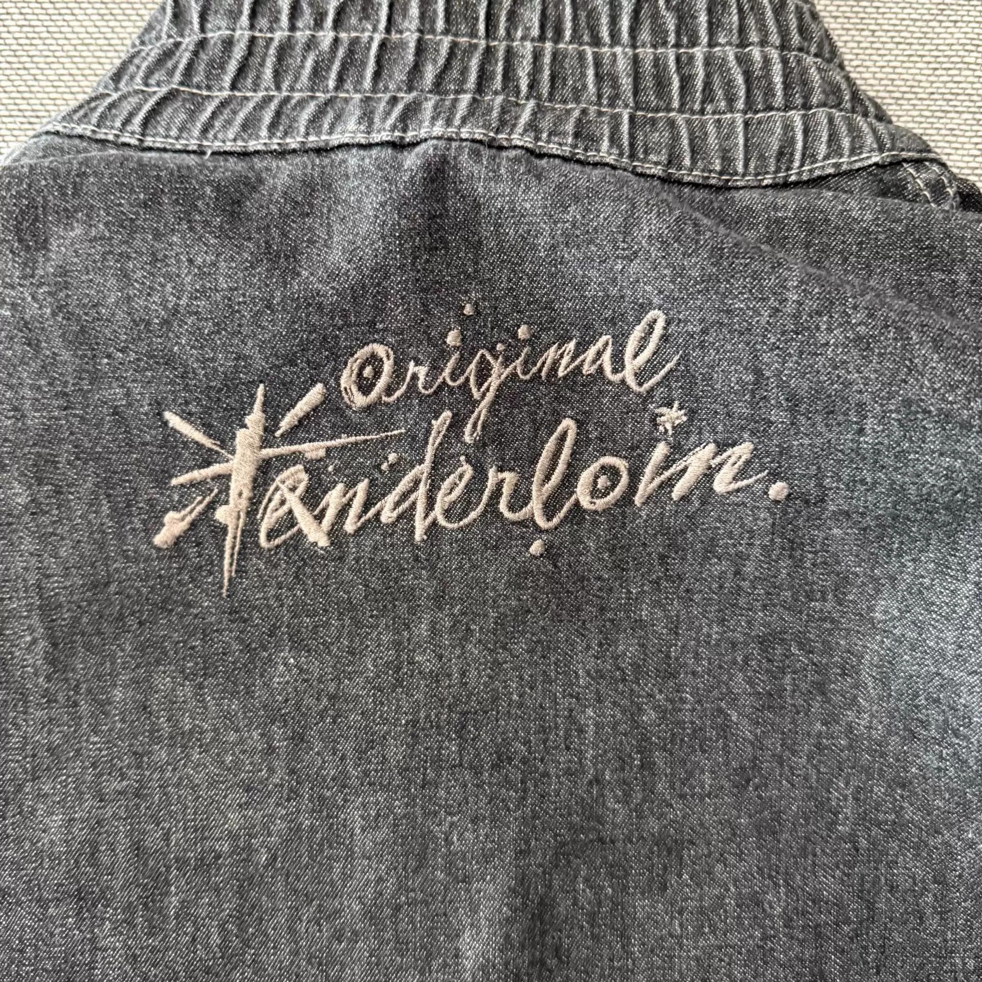 Tenderloin Tenderloin Ma1 Black Washed Denim Jacket M Size US M / EU 48-50 / 2 - 7 Thumbnail