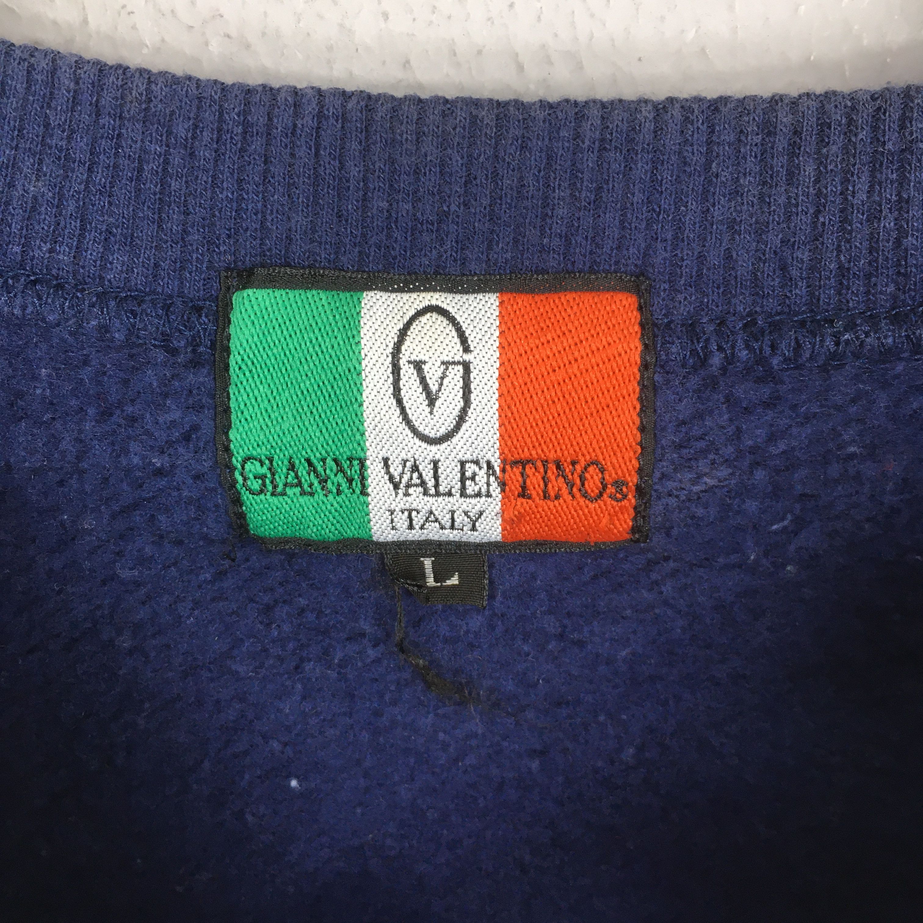 Gianni Valentino × Vintage Vintage Gianni Valentino Sweatshirt Large Size US L / EU 52-54 / 3 - 5 Thumbnail