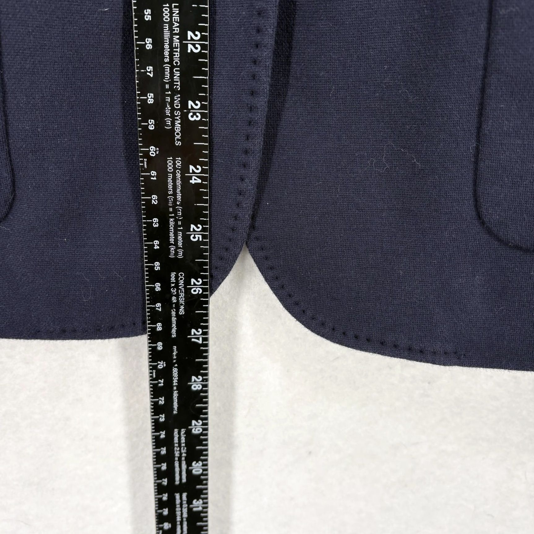Talbots VINTAGE Talbots Aberdeen Blazer Jacket Womens 14W Navy Plus Cotton Lined Work Career Size XL / US 12-14 / IT 48-50 - 6 Thumbnail